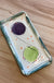 Purple and Green - Sue Moon Pottery Butter Plate