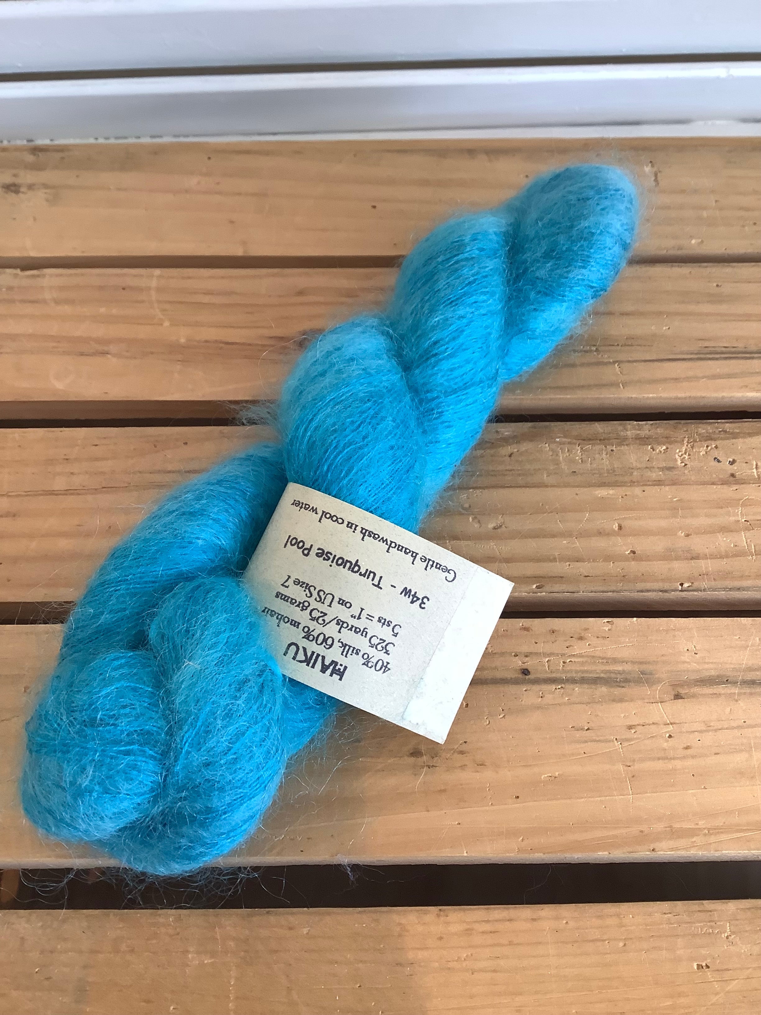 Alchemy Yarns Haiku Color: 34w Turquoise Pool No Lot