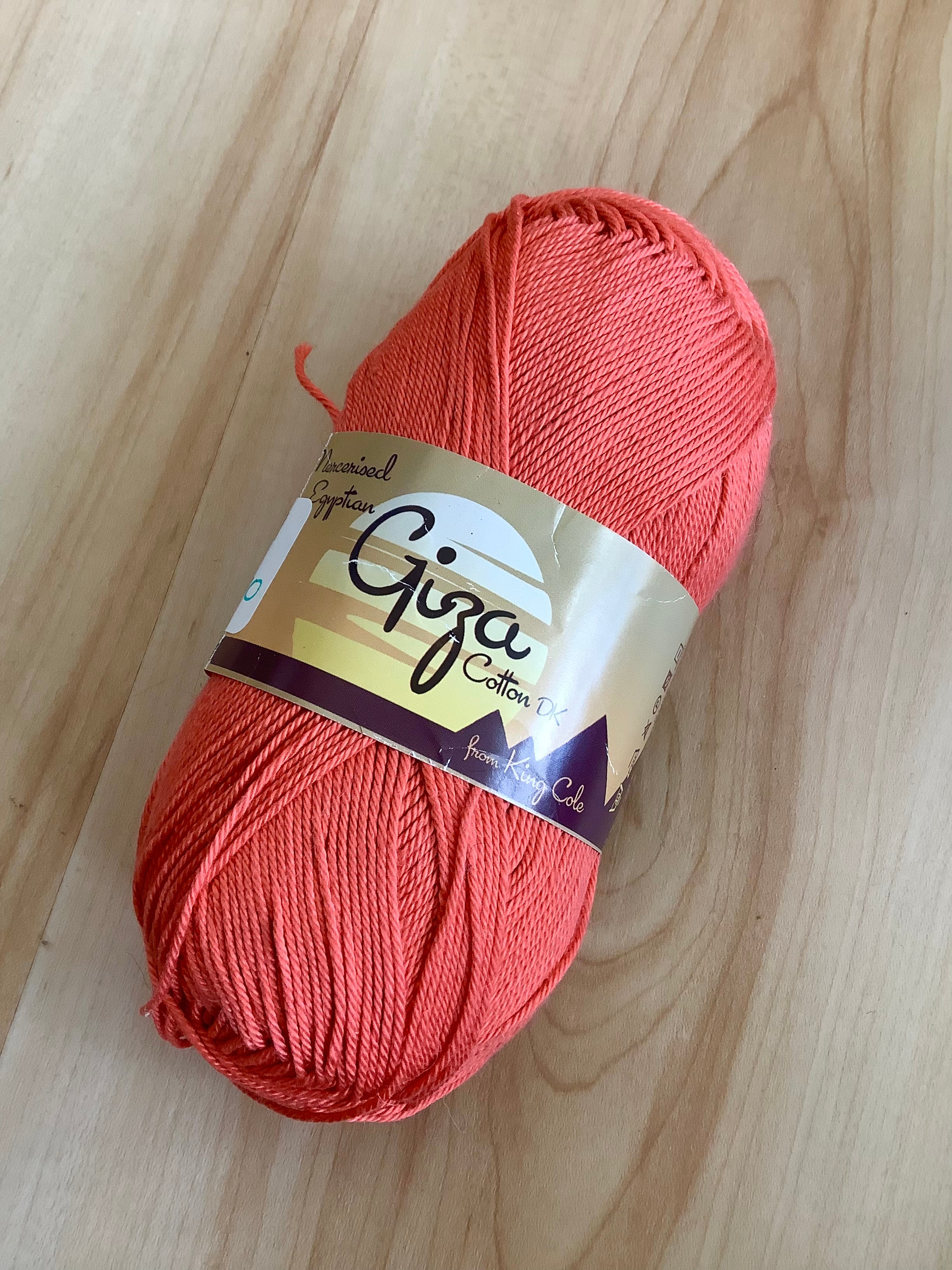 King Cole Giza DK Color: Coral Lot: 2098