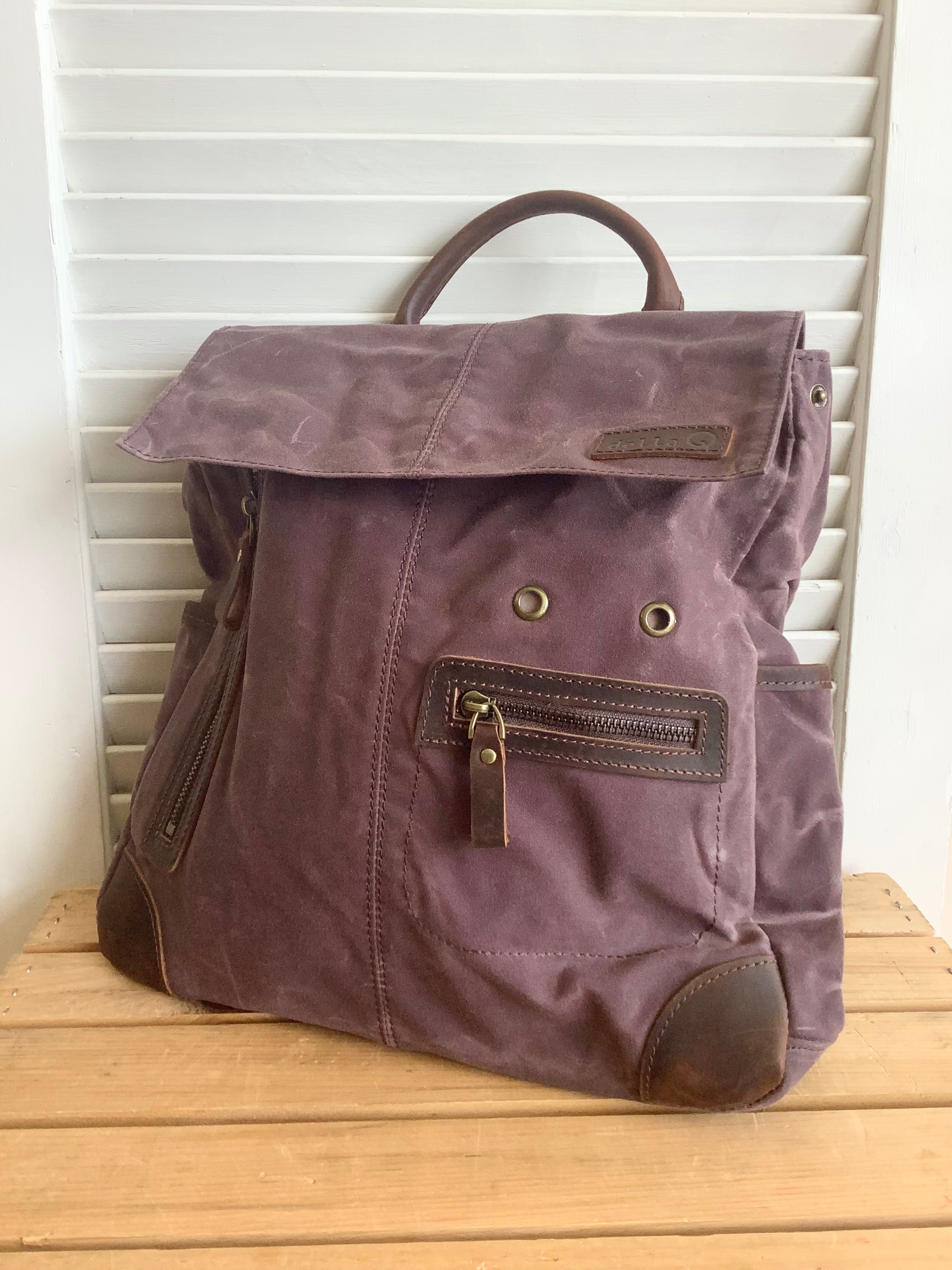 Maker's Midi Backpack from DellaQ - Cocoa