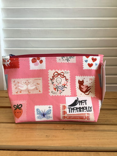 Zipper Pouches from Hot Thommolly - Pink Love Stamps