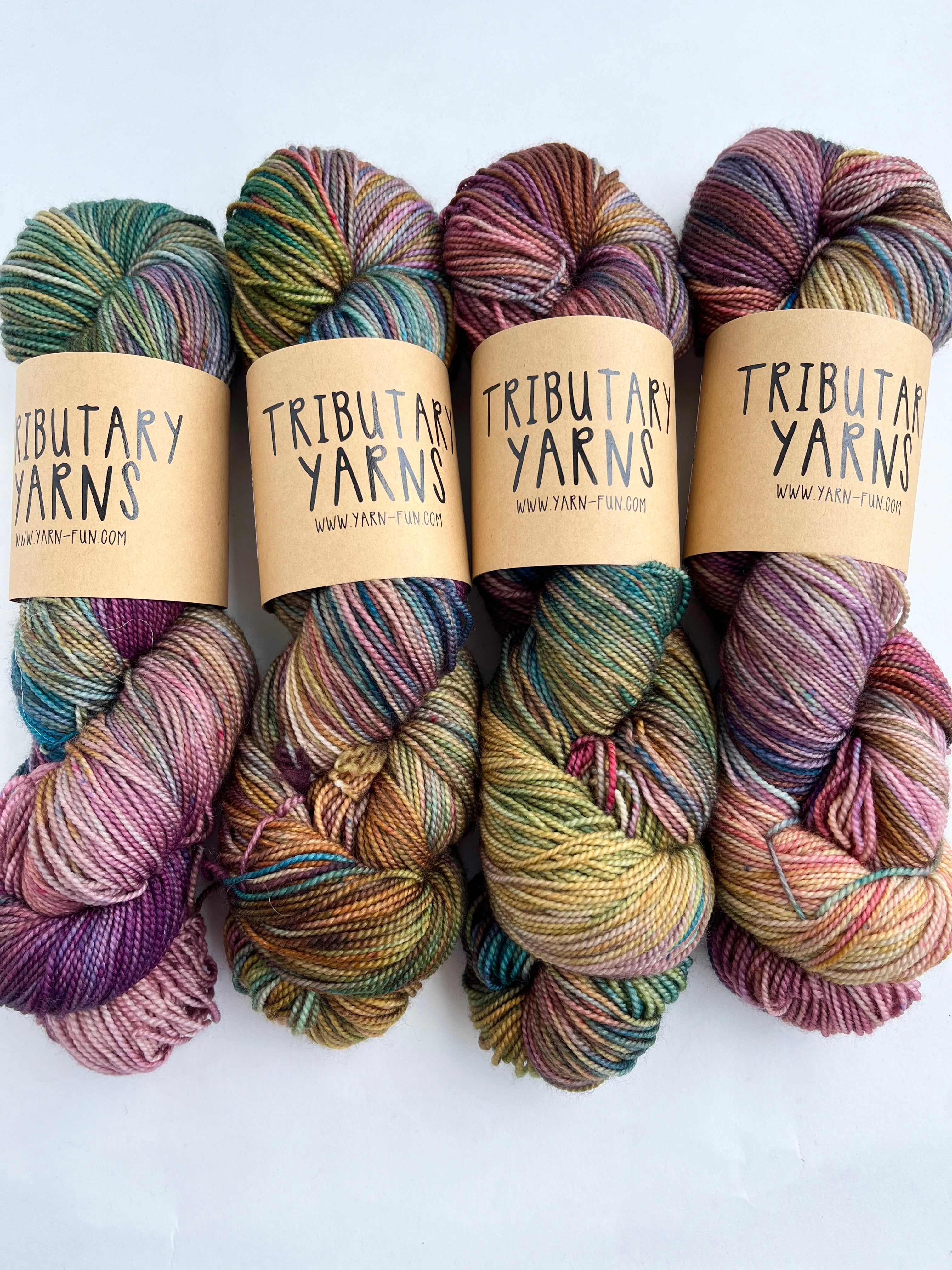 Color of the Month club from Tributary Yarns