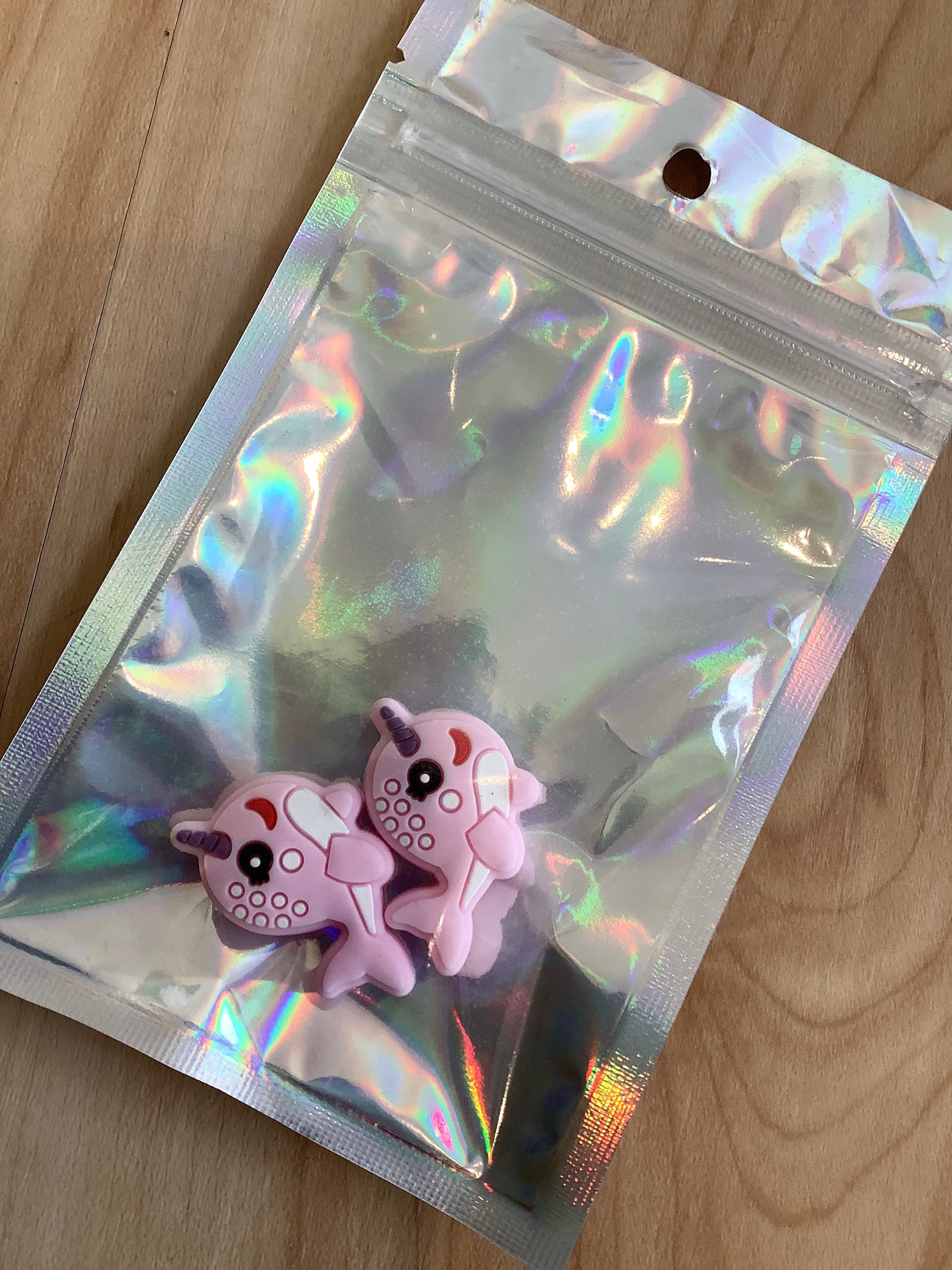 Narwhals Pink - Stitch stoppers