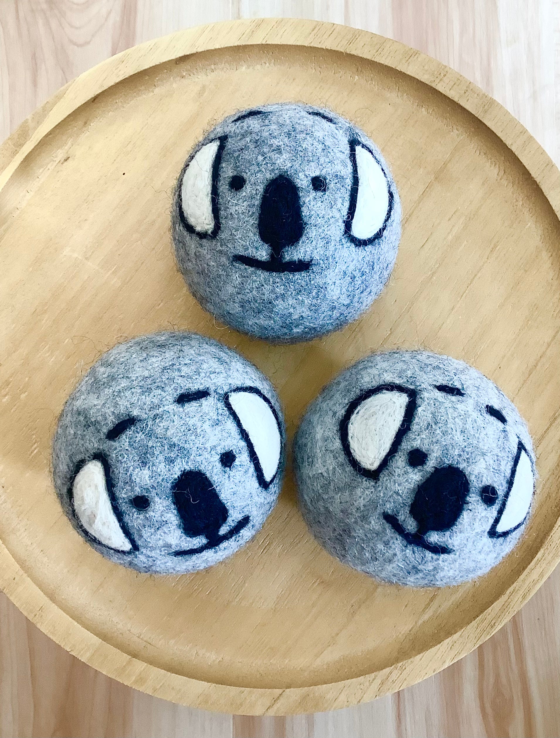 Koalas - wool dryer balls