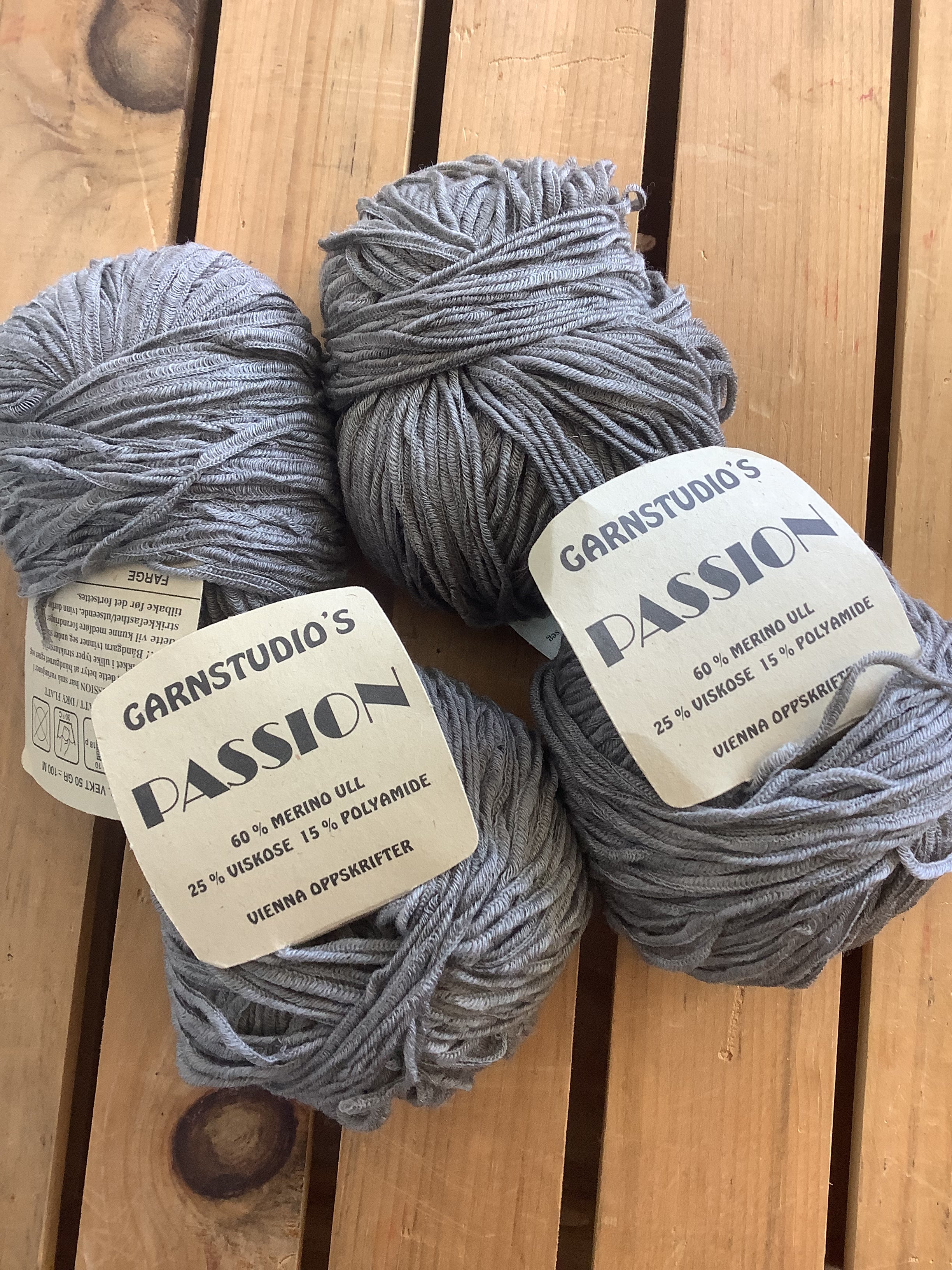 Garnstudio’s Passion Various Colorways