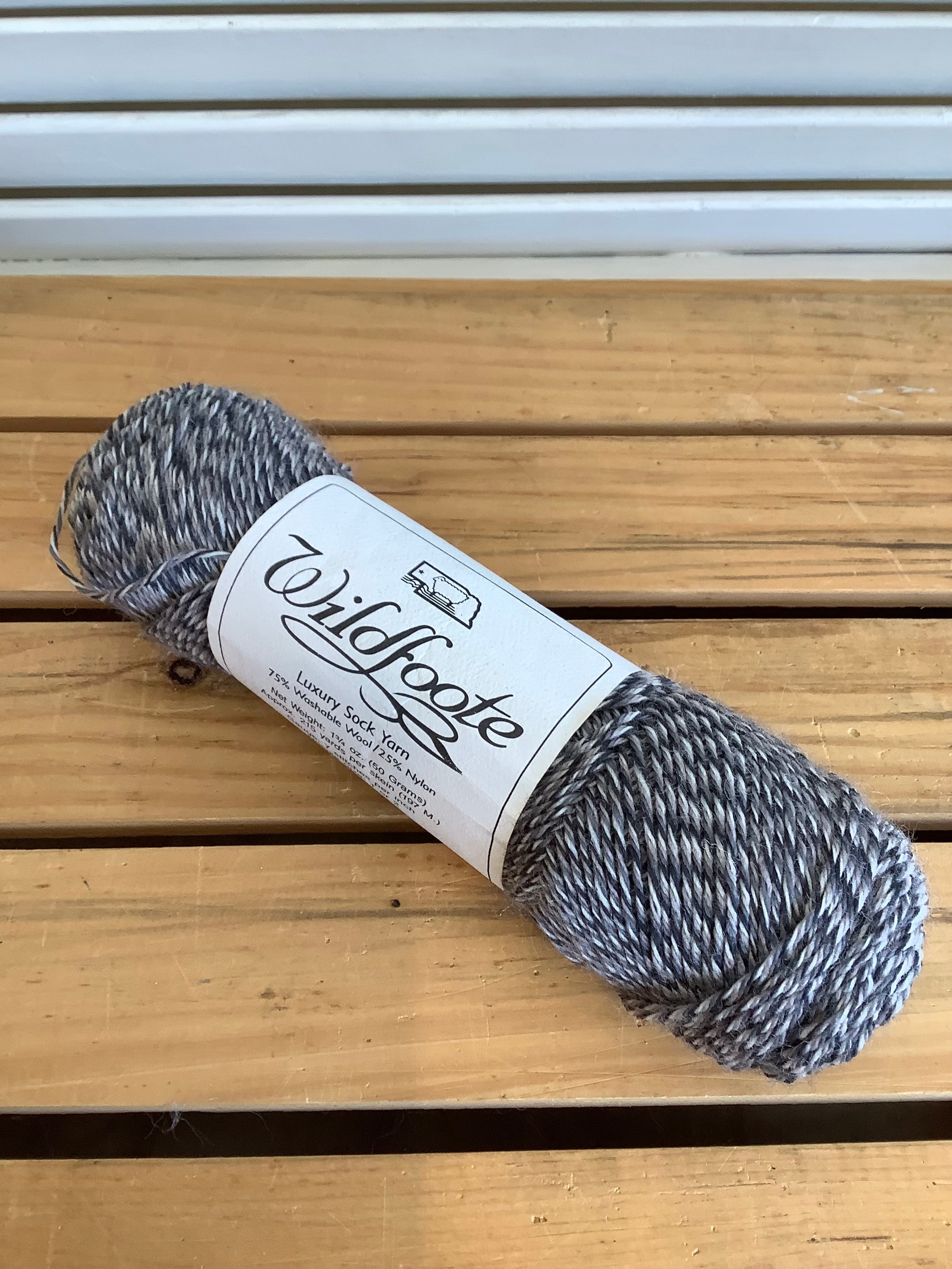 Brown Sheep Company Wildfoote Luxury Sock Yarn Color: SY-31 Tabby Lot: 002