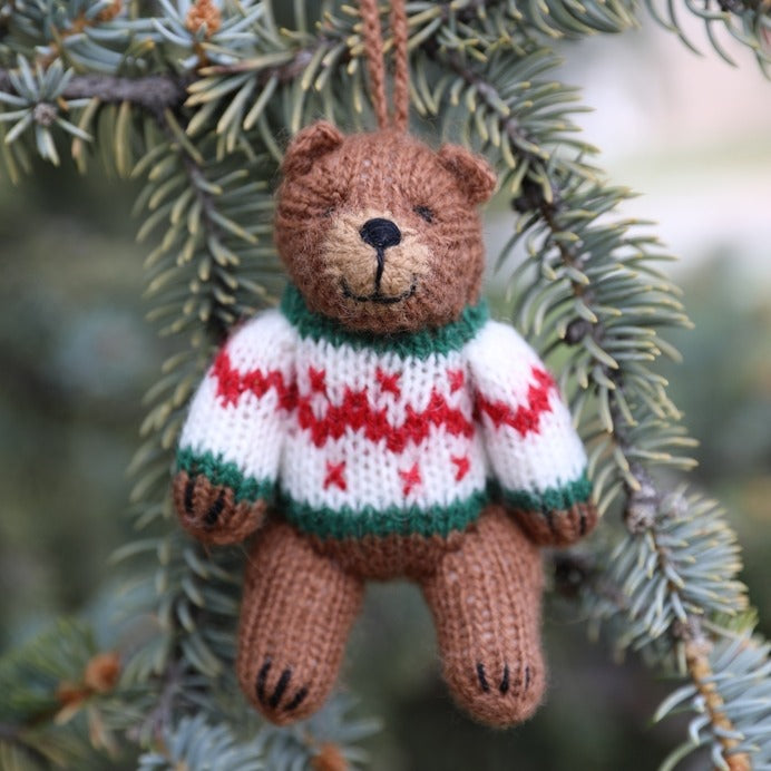 Knitted Holiday Ornaments