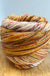 Yellow/Orange/Taupe - Paint Gradient Sock yarn from Laines du Nord