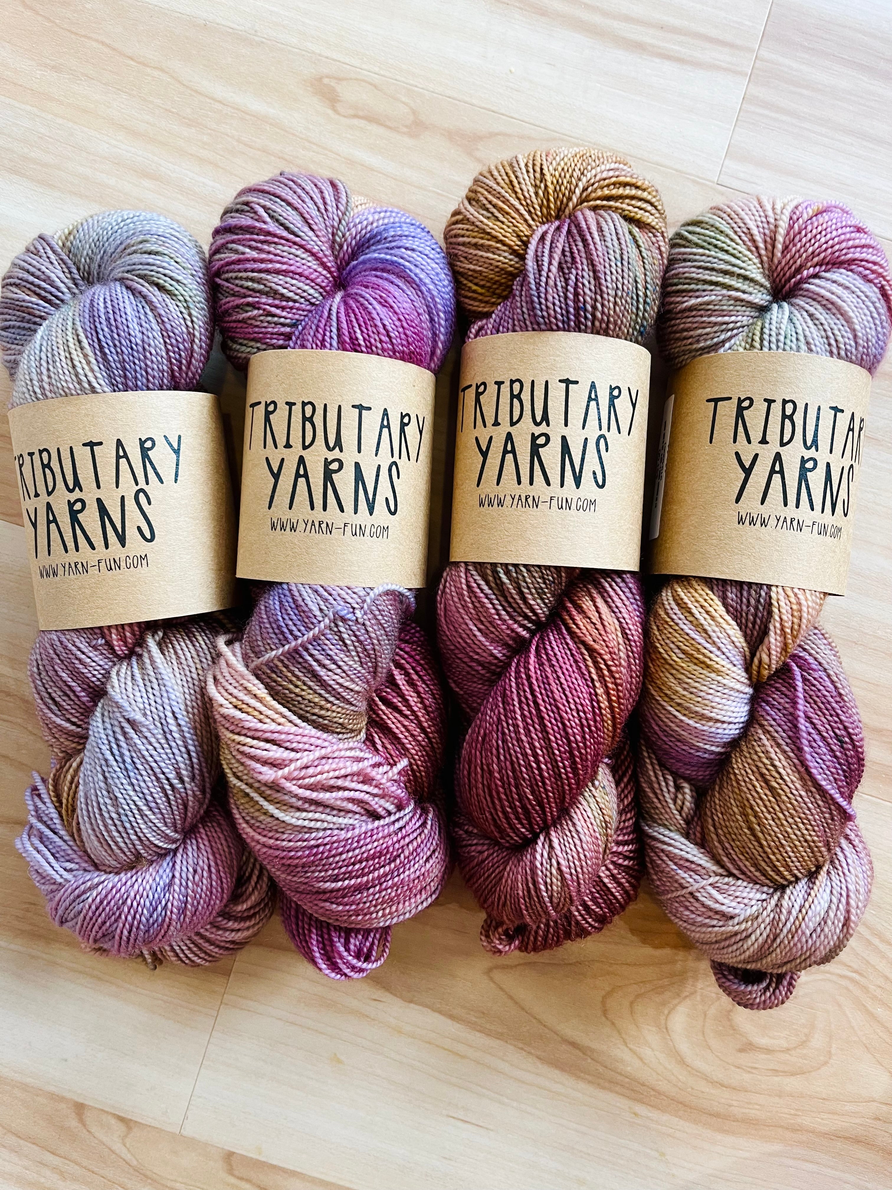 Color of the Month club from Tributary Yarns