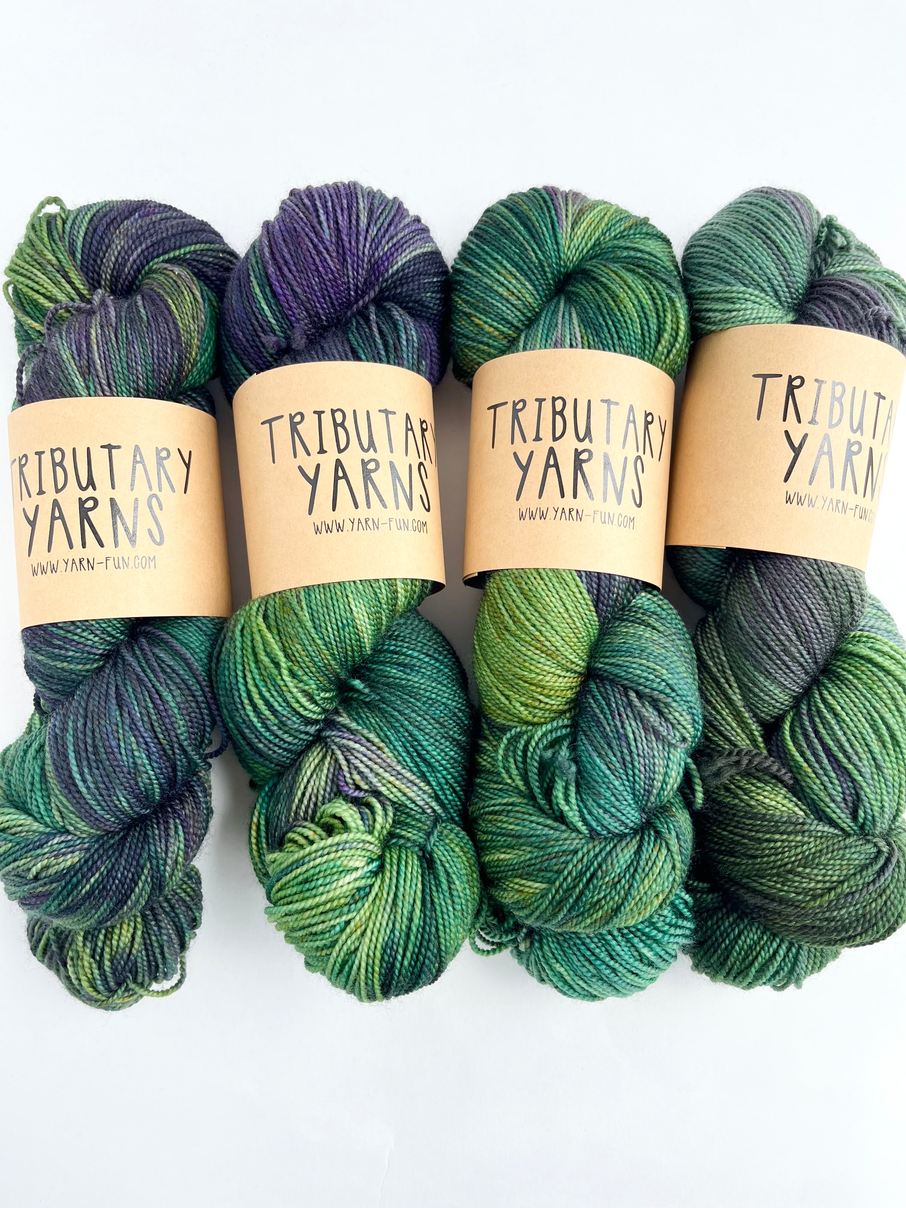 Color of the Month club from Tributary Yarns