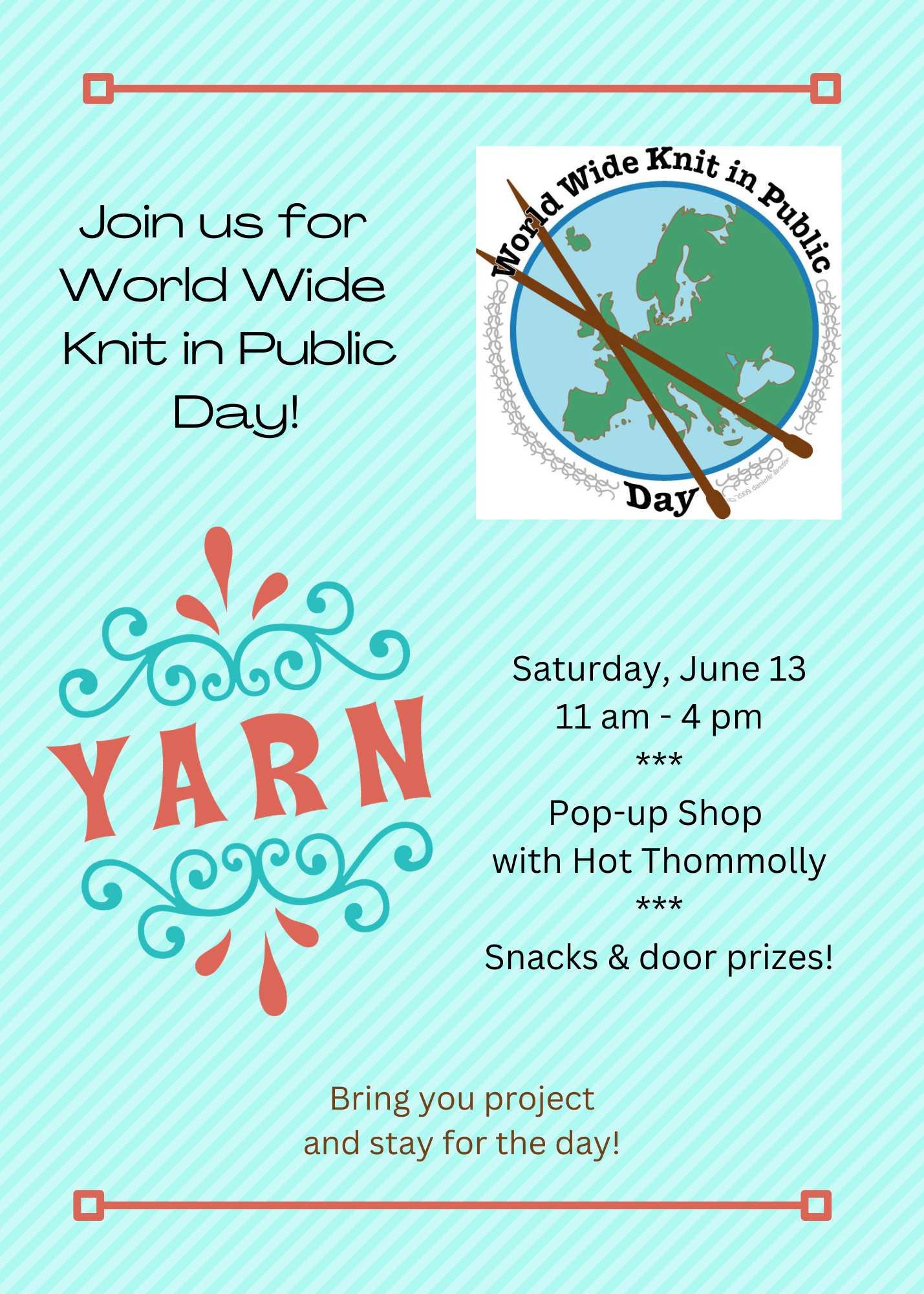 World Wide Knit in Public Day 2026