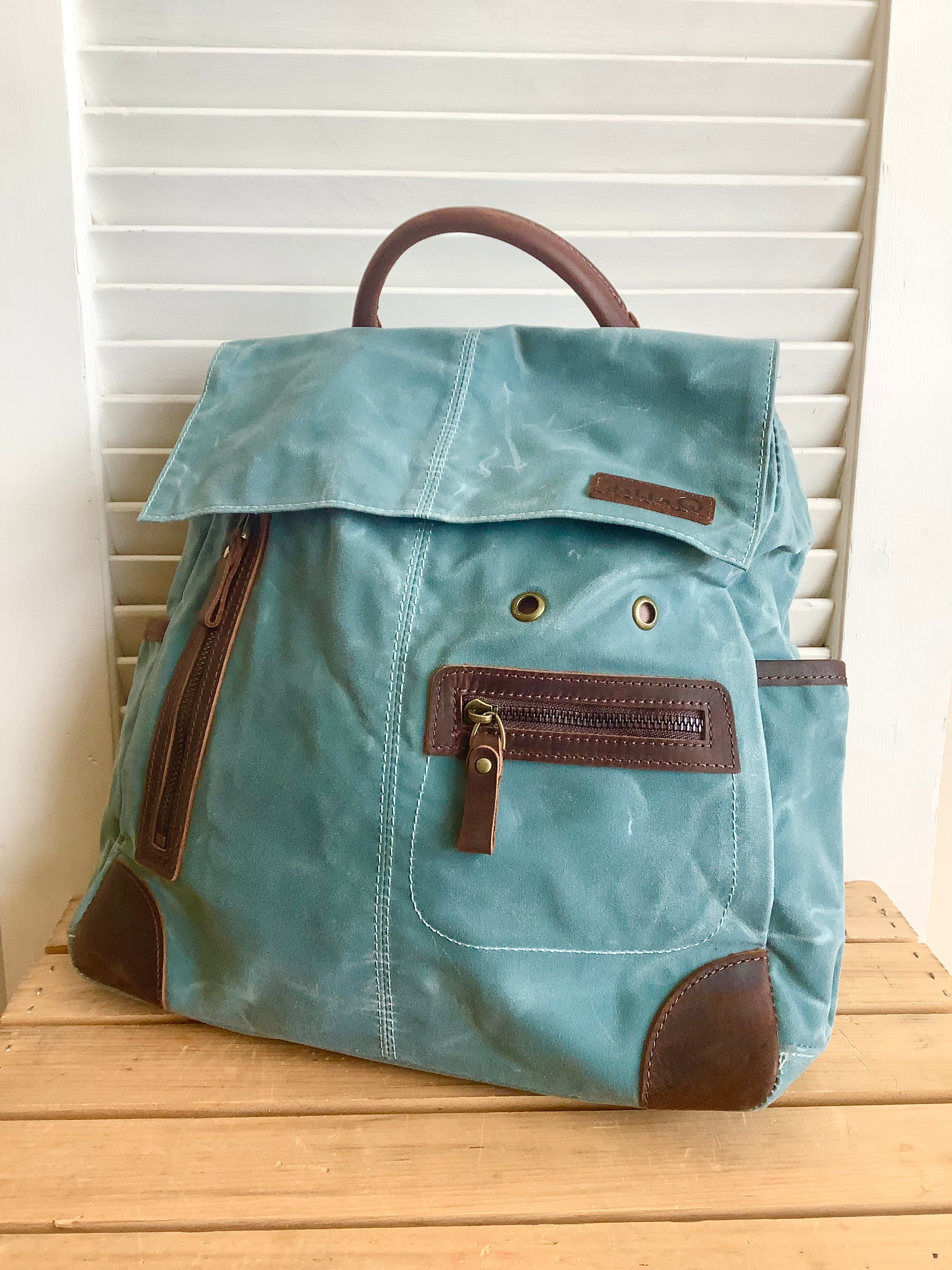 Maker's Midi Backpack from DellaQ - Teal