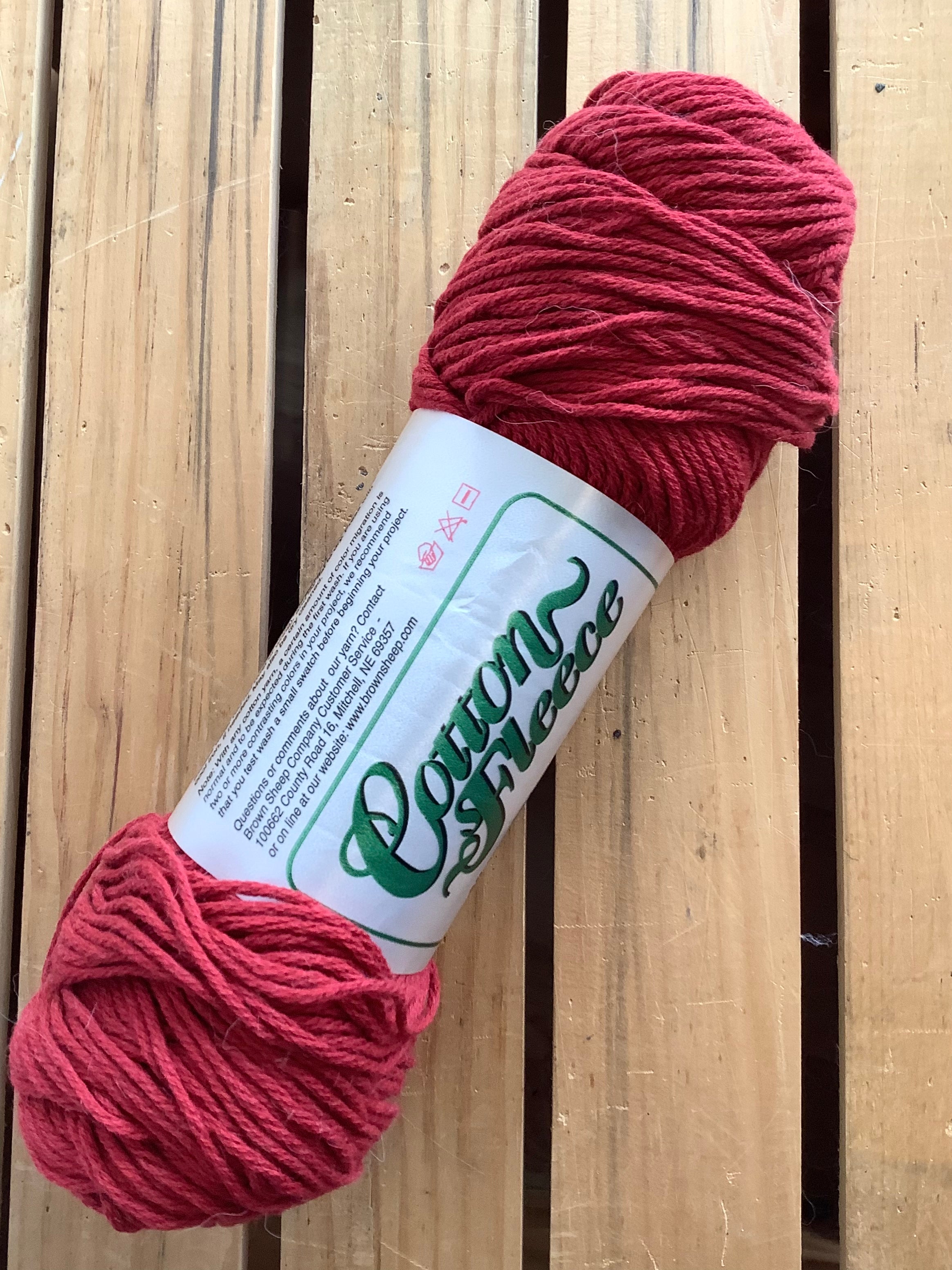 Brown Sheep Company Cotton Fleece Various Colors