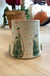 Green and Peach- Posie Pot by Sue Moon Pottery