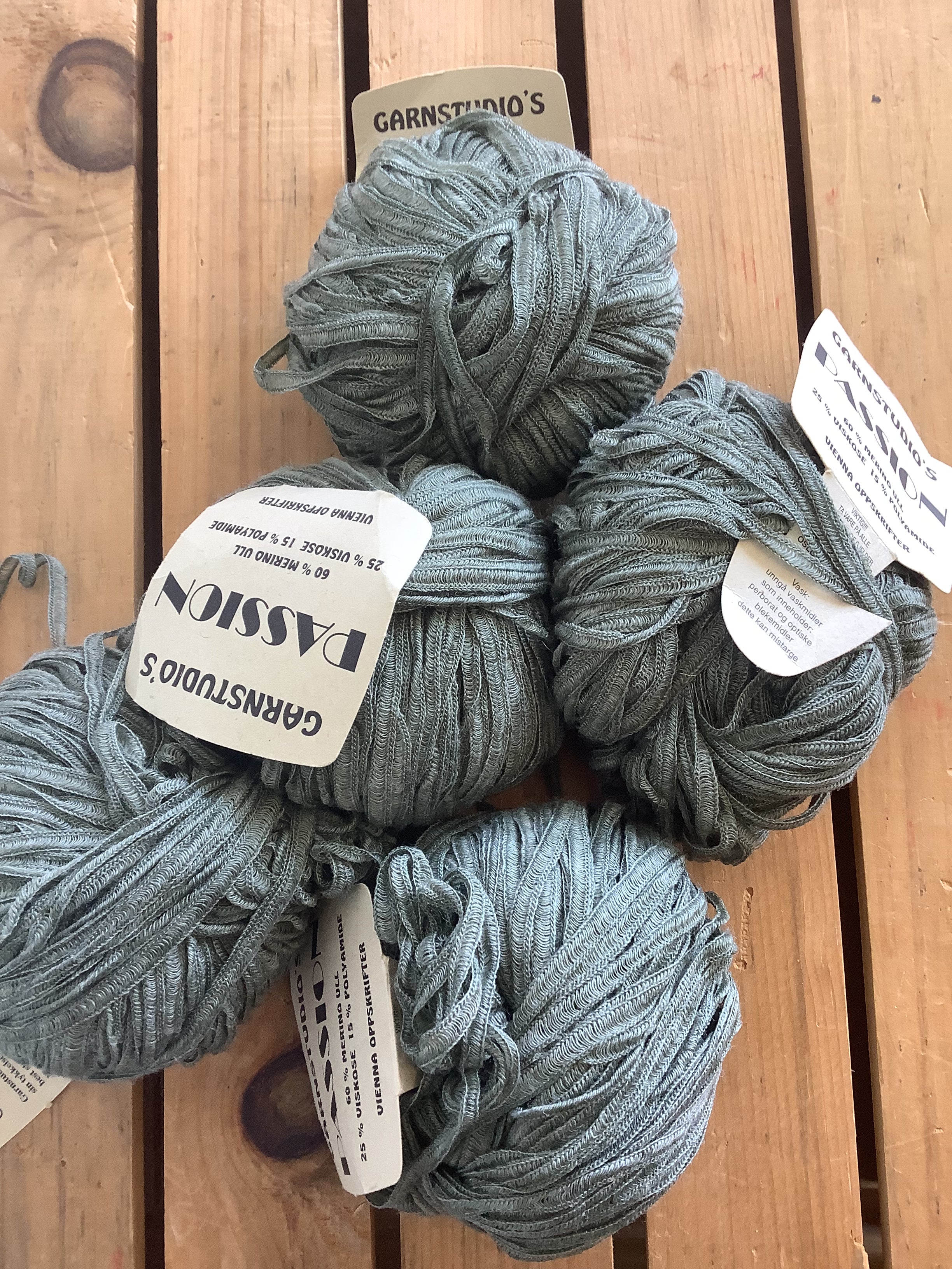 Garnstudio’s Passion Various Colorways