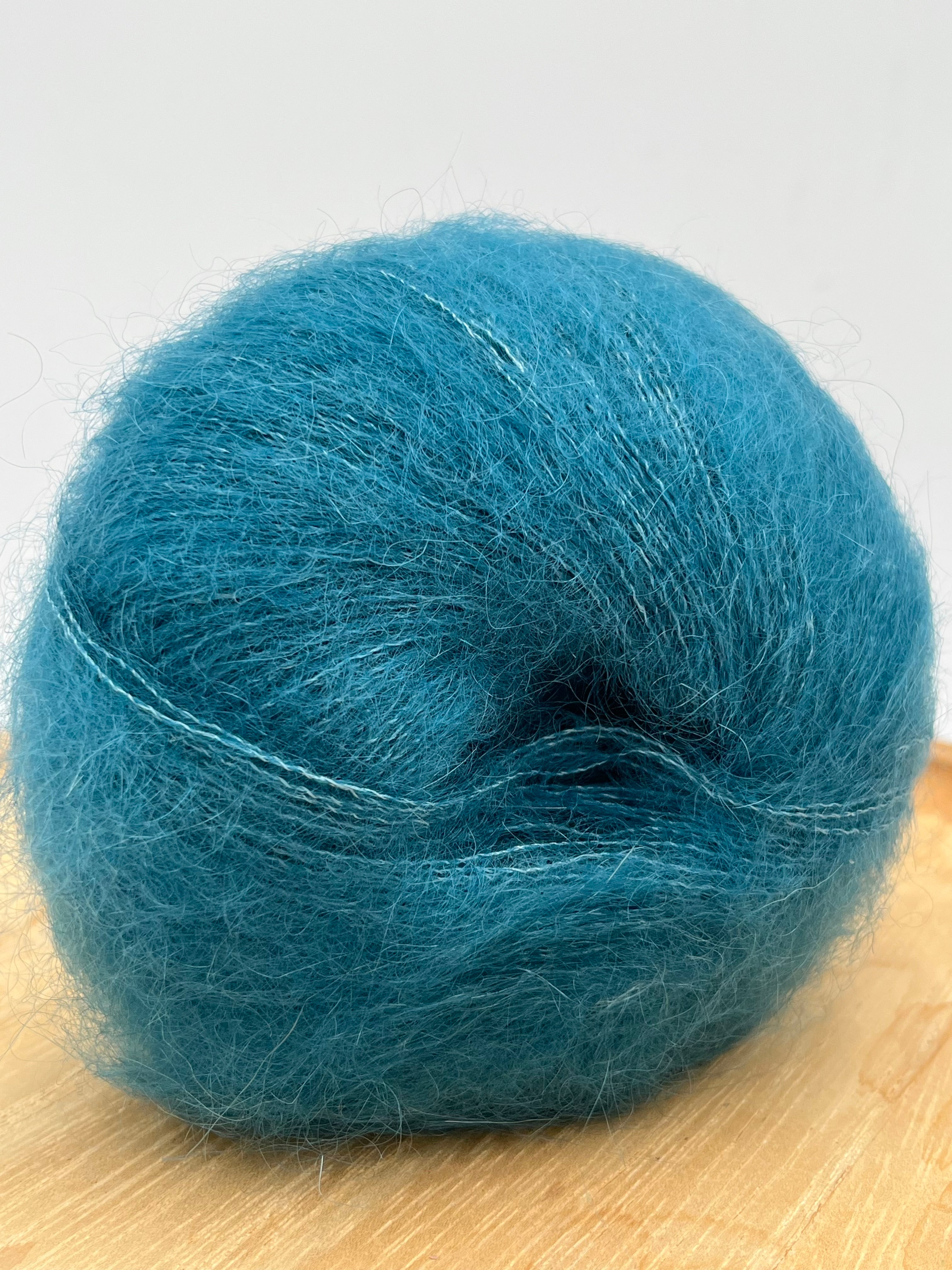 Teal 016 - Super Kid Mohair Loves Silk
