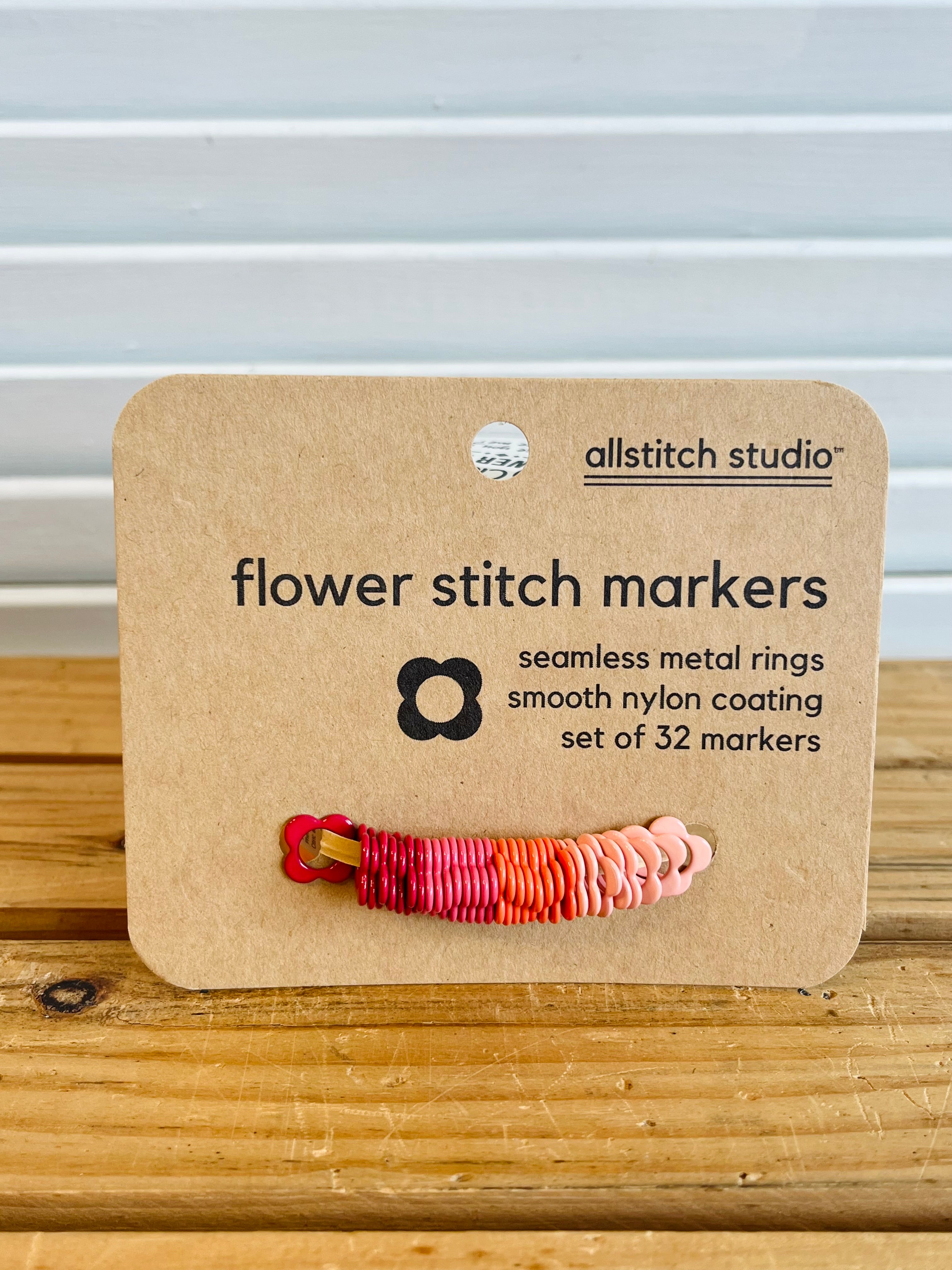 Flower Rings Stitch Marker Sets