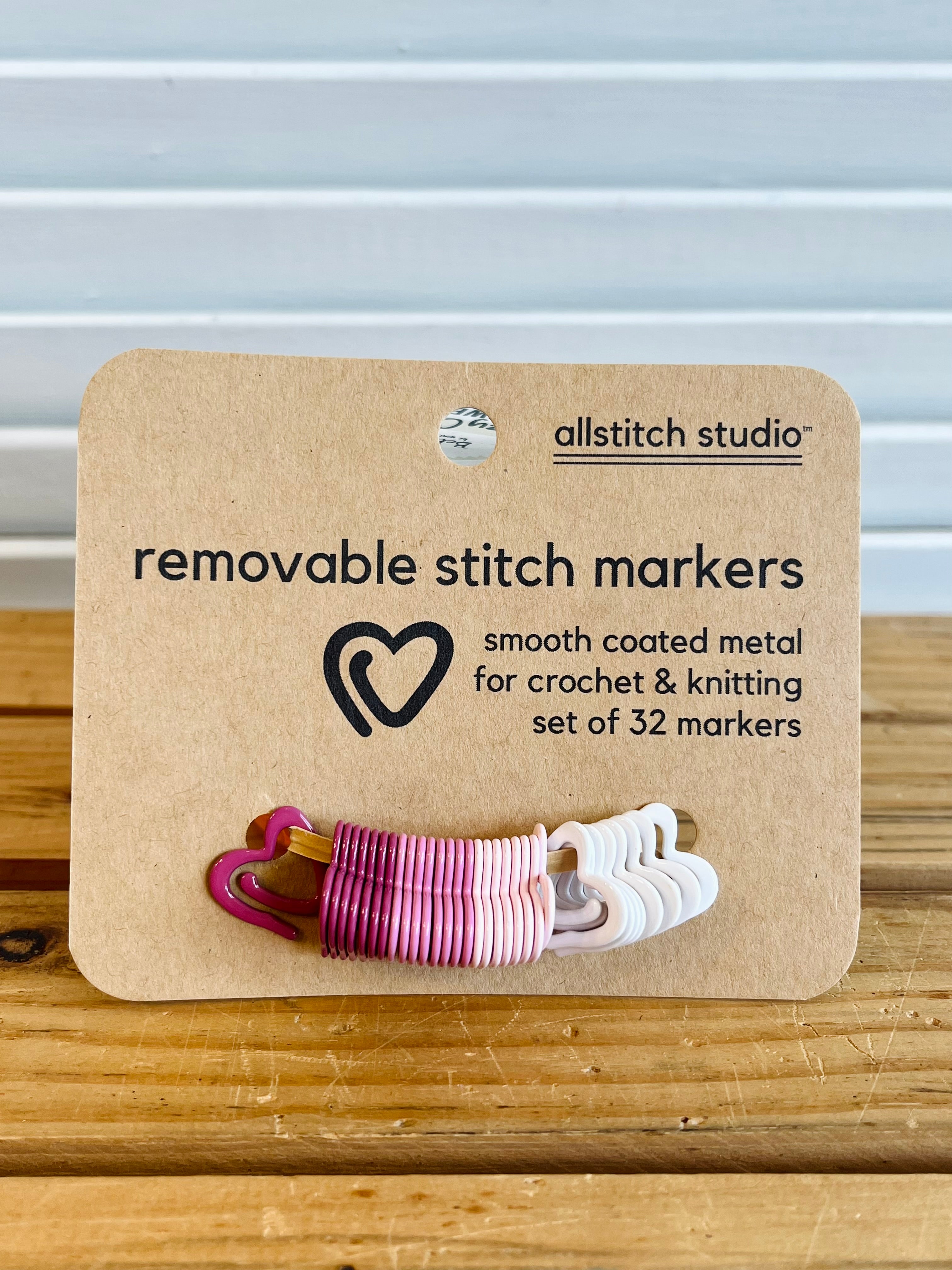 Heart Ring Stitch Markers