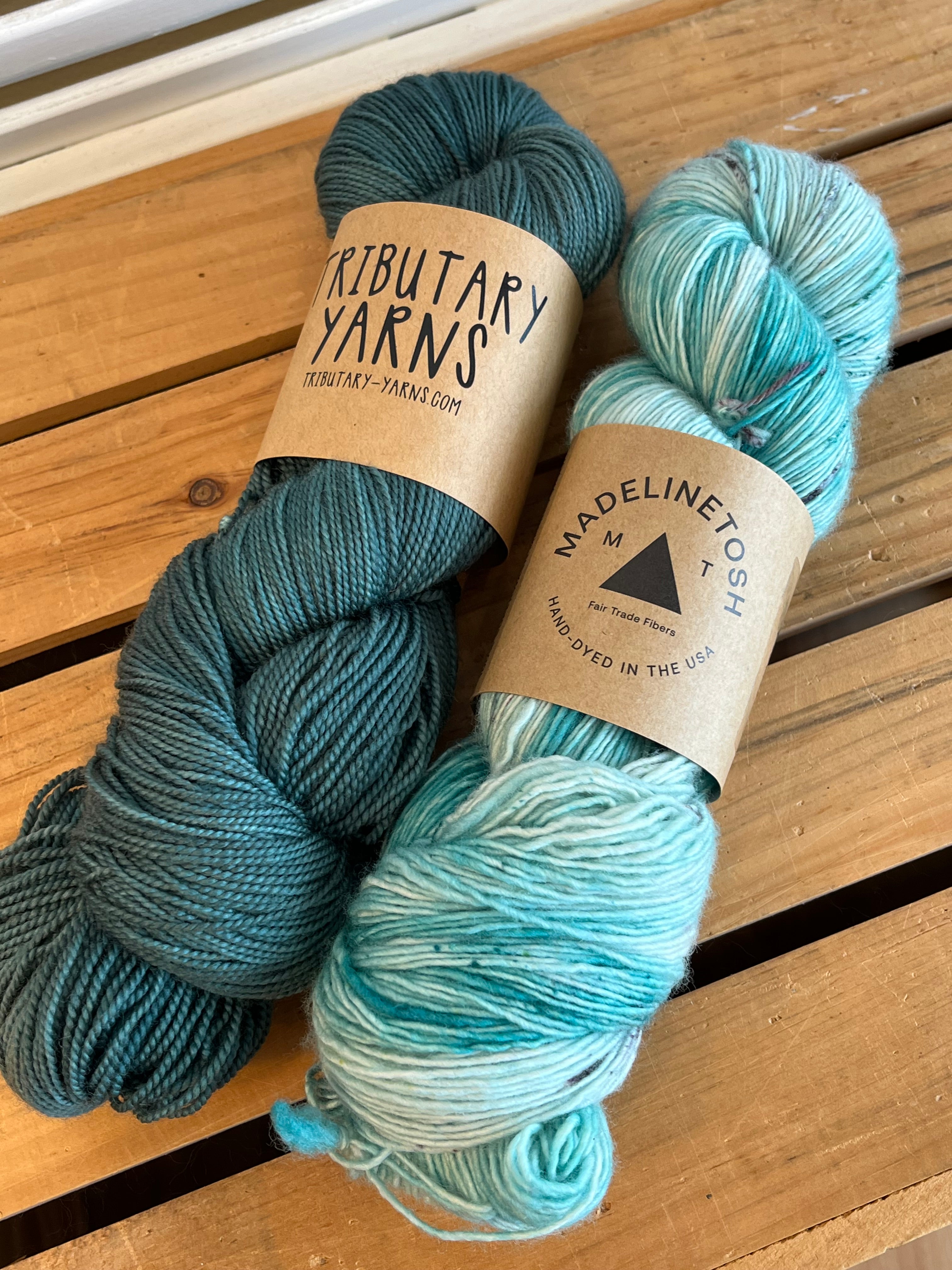 Redwood/Laid Back - Stream Sock & Tosh Merino Light