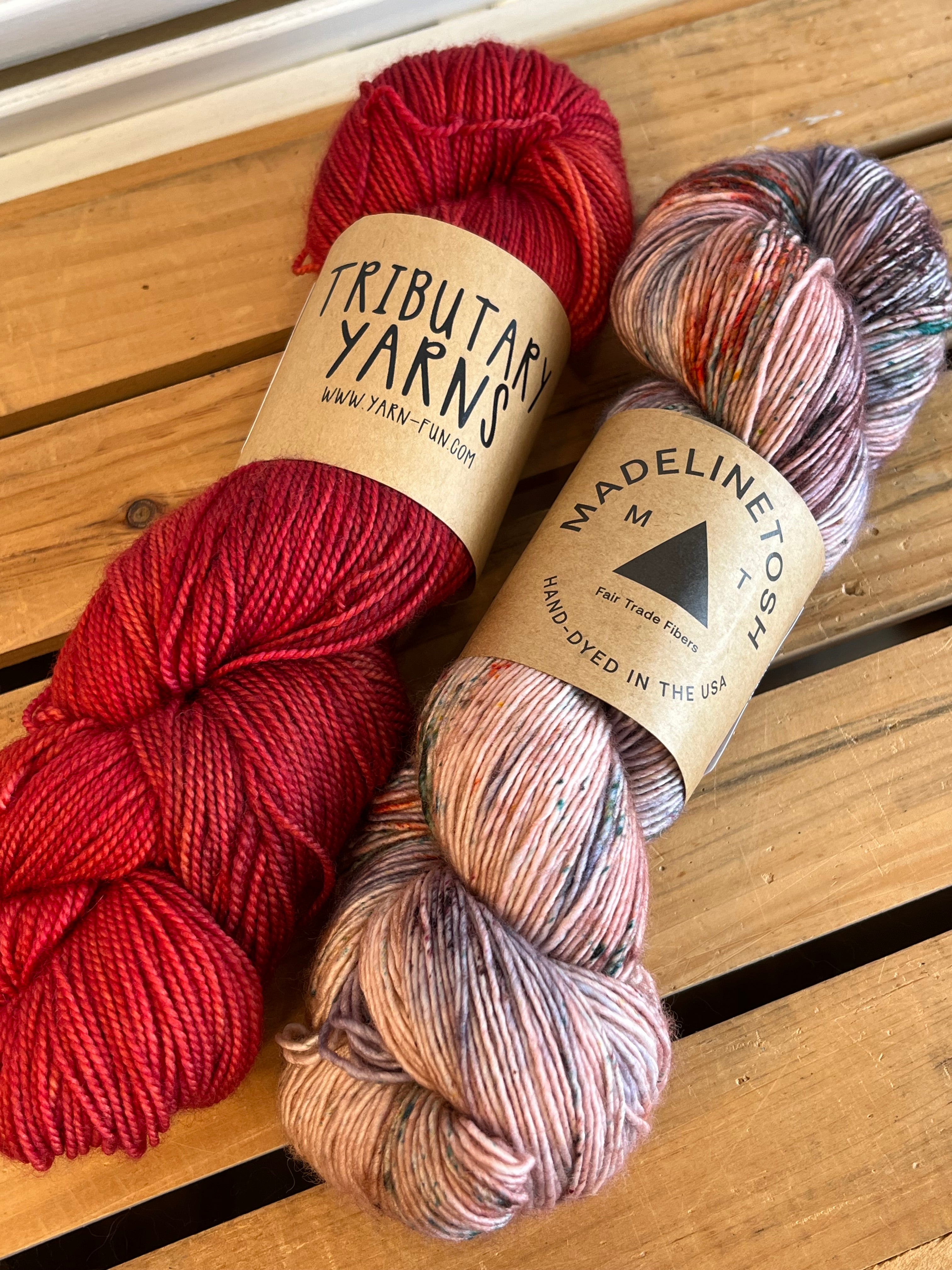 Red Maple/Tangsi - Stream Sock & Tosh Merino Light