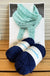 Indigo Blue - Treasured Skein Scarflette kit