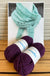 Aubergine - Treasured Skein Scarflette kit