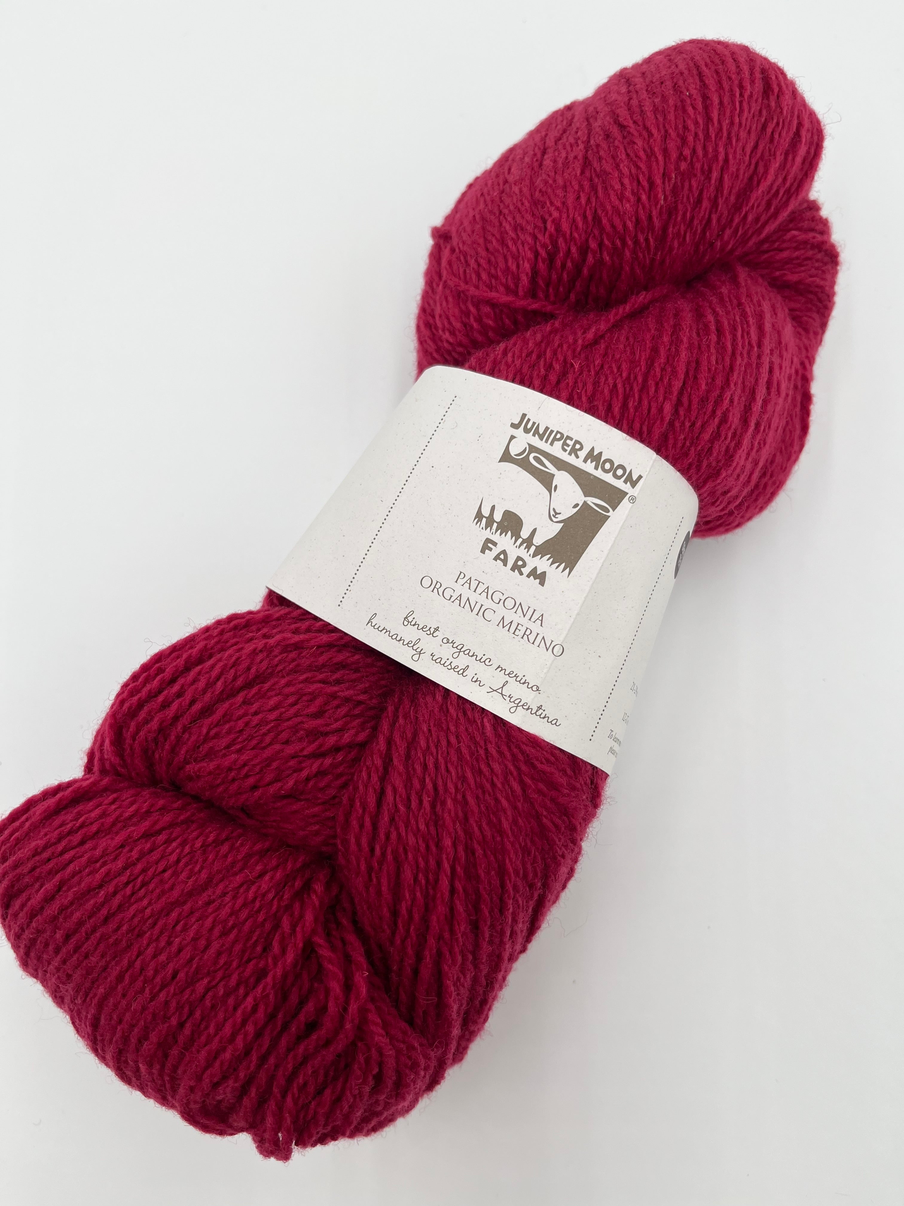 Patagonia Organic Merino yarn from Juniper Moon