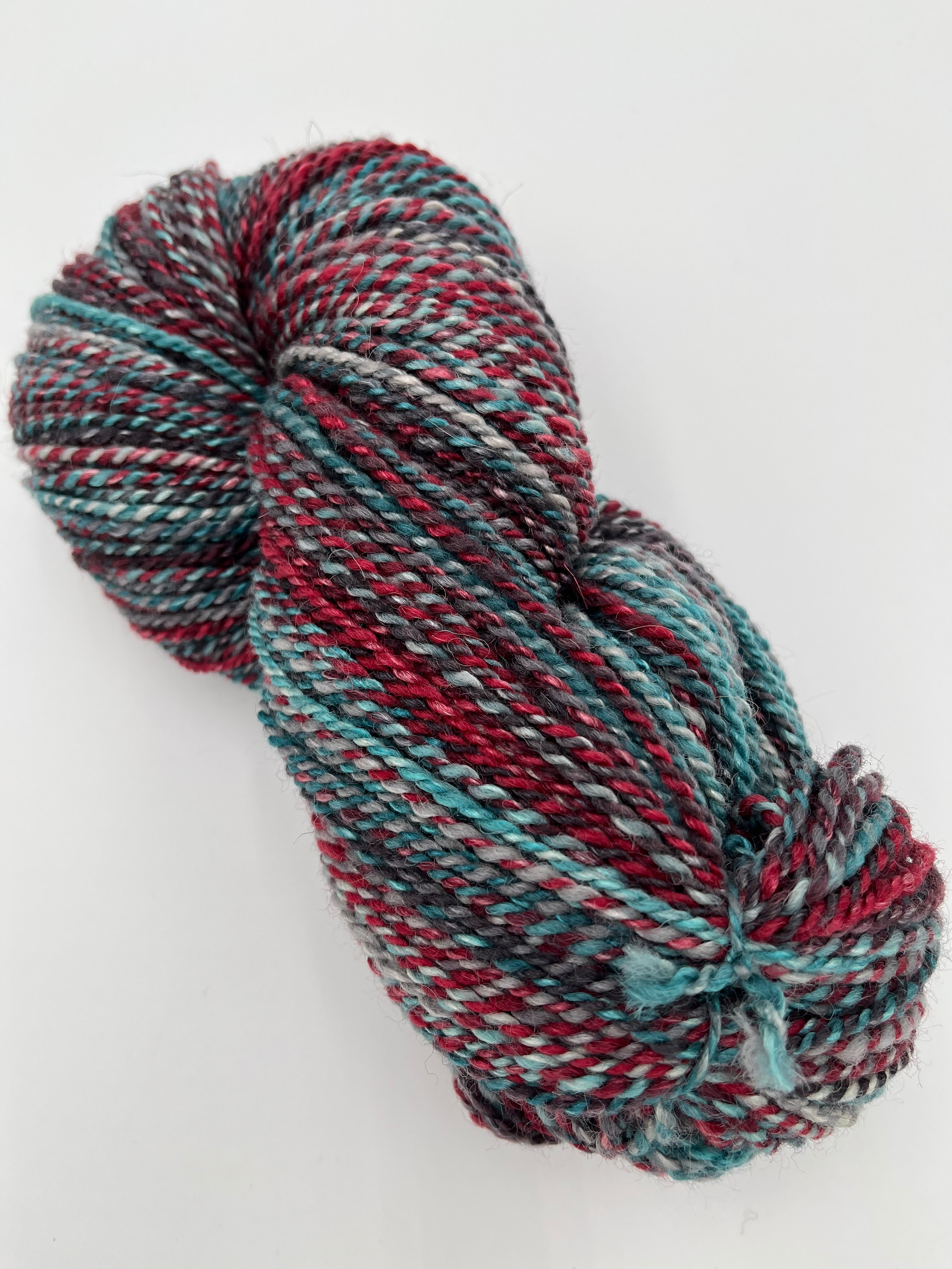 Handspun yarn from Cherry Creek Yarns