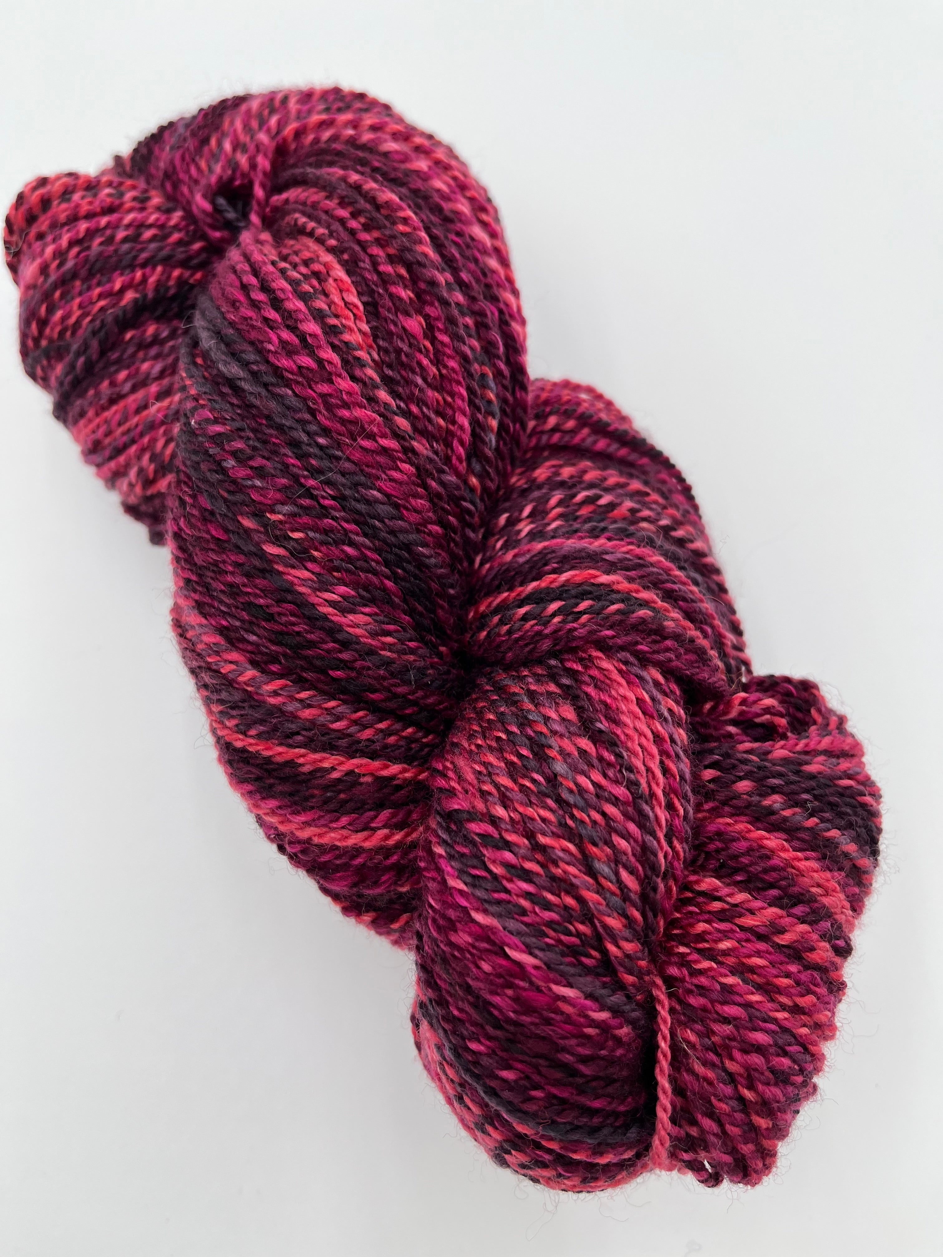 Handspun yarn from Cherry Creek Yarns