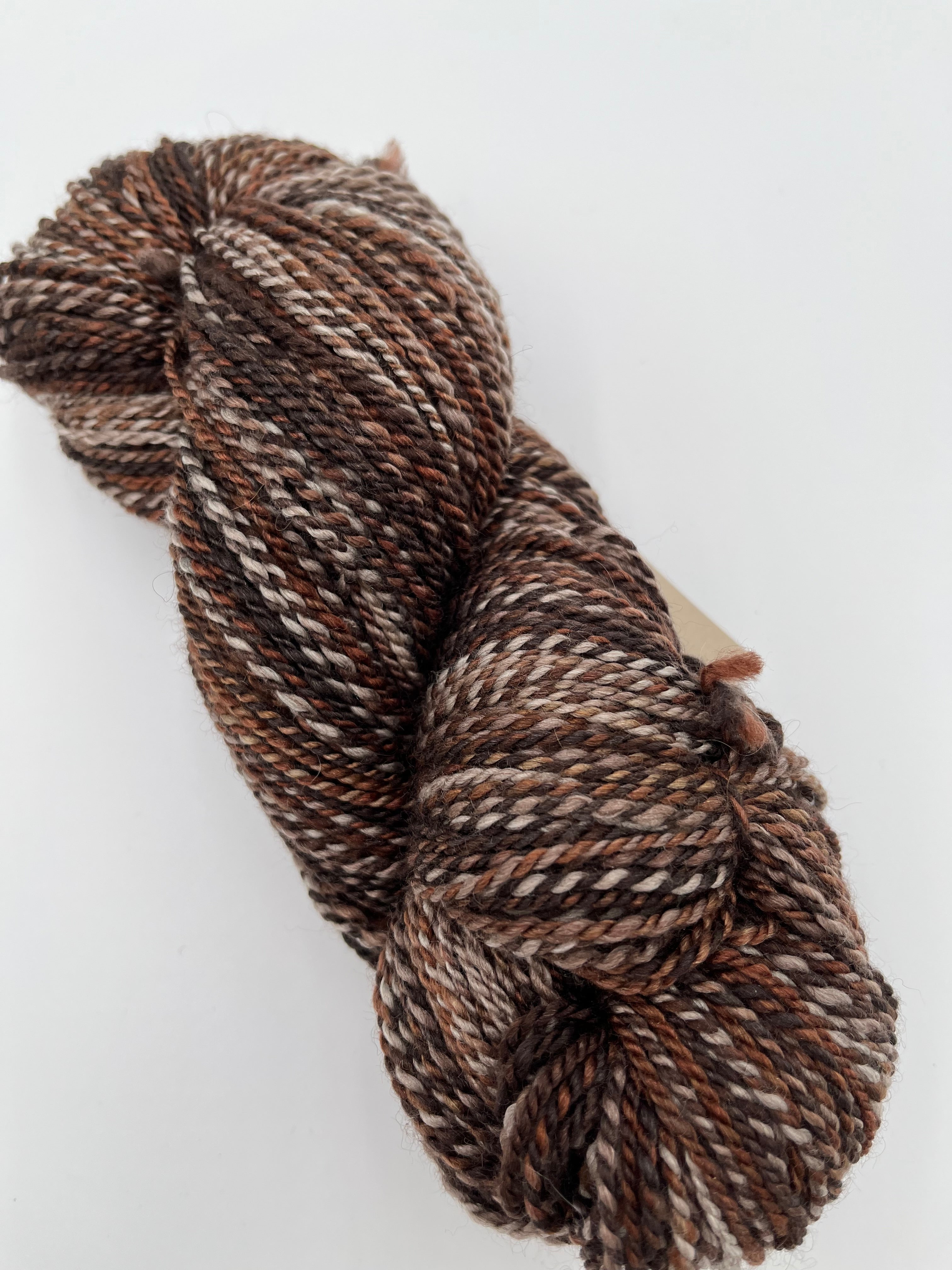 Handspun yarn from Cherry Creek Yarns