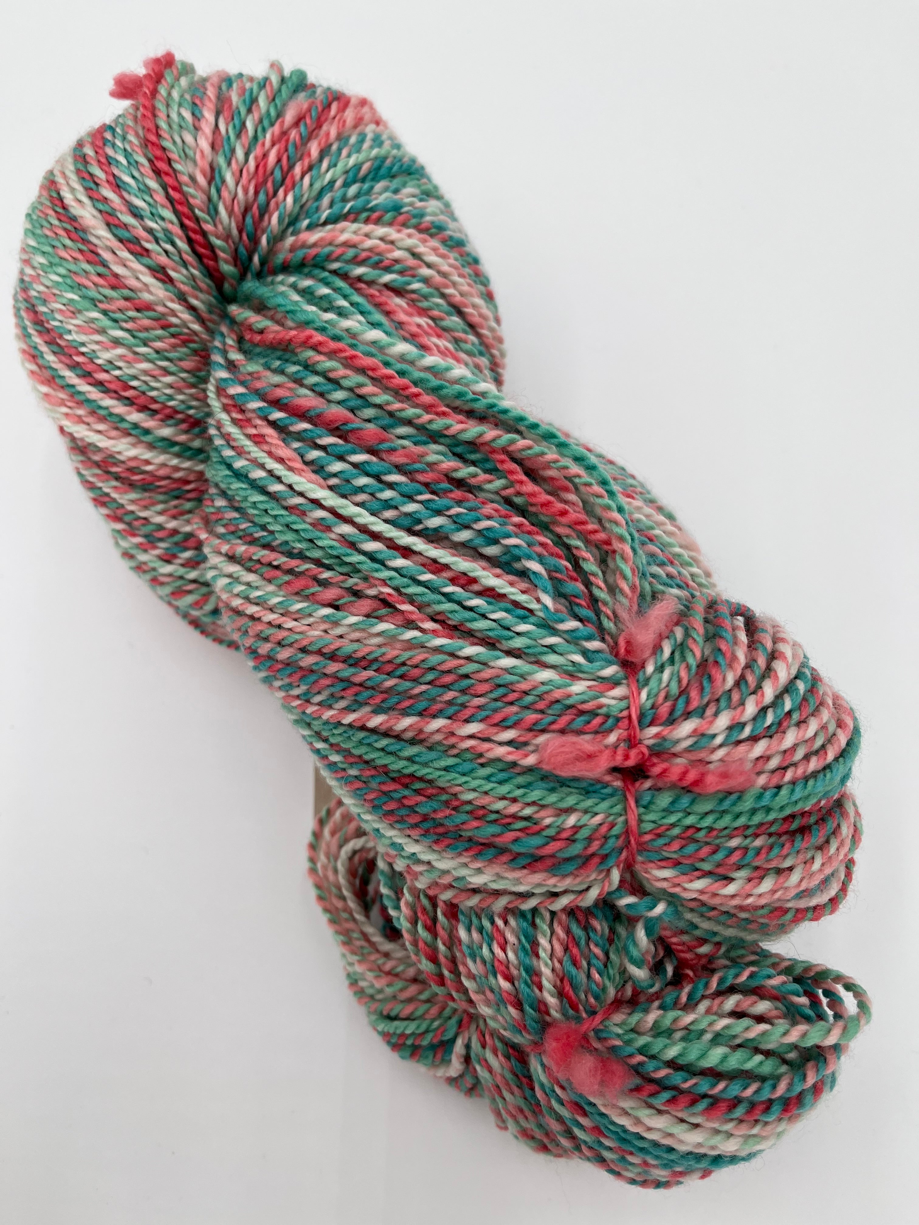 Handspun yarn from Cherry Creek Yarns