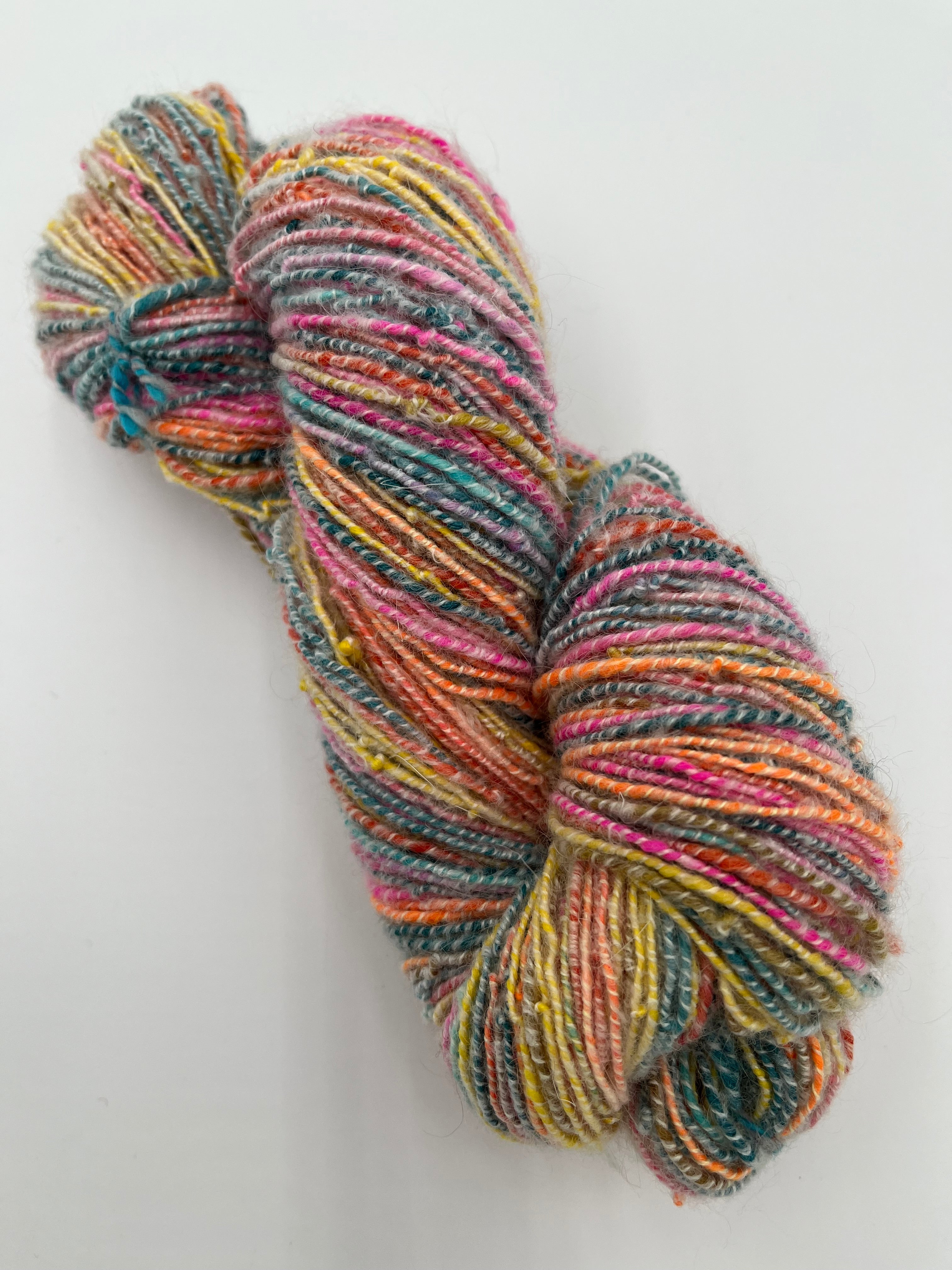 Handspun yarn from Cherry Creek Yarns