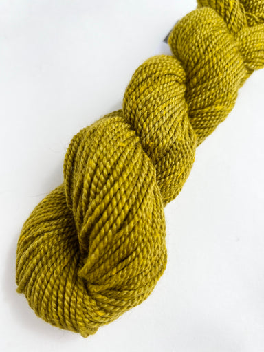 LIME/OLIVE BOUCLE | Boucle Cotton Yarn | 320 yards/100 gr | Sport Weight —  Wolle's Yarn Creations