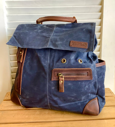 Maker's Midi Backpack from DellaQ - Blue