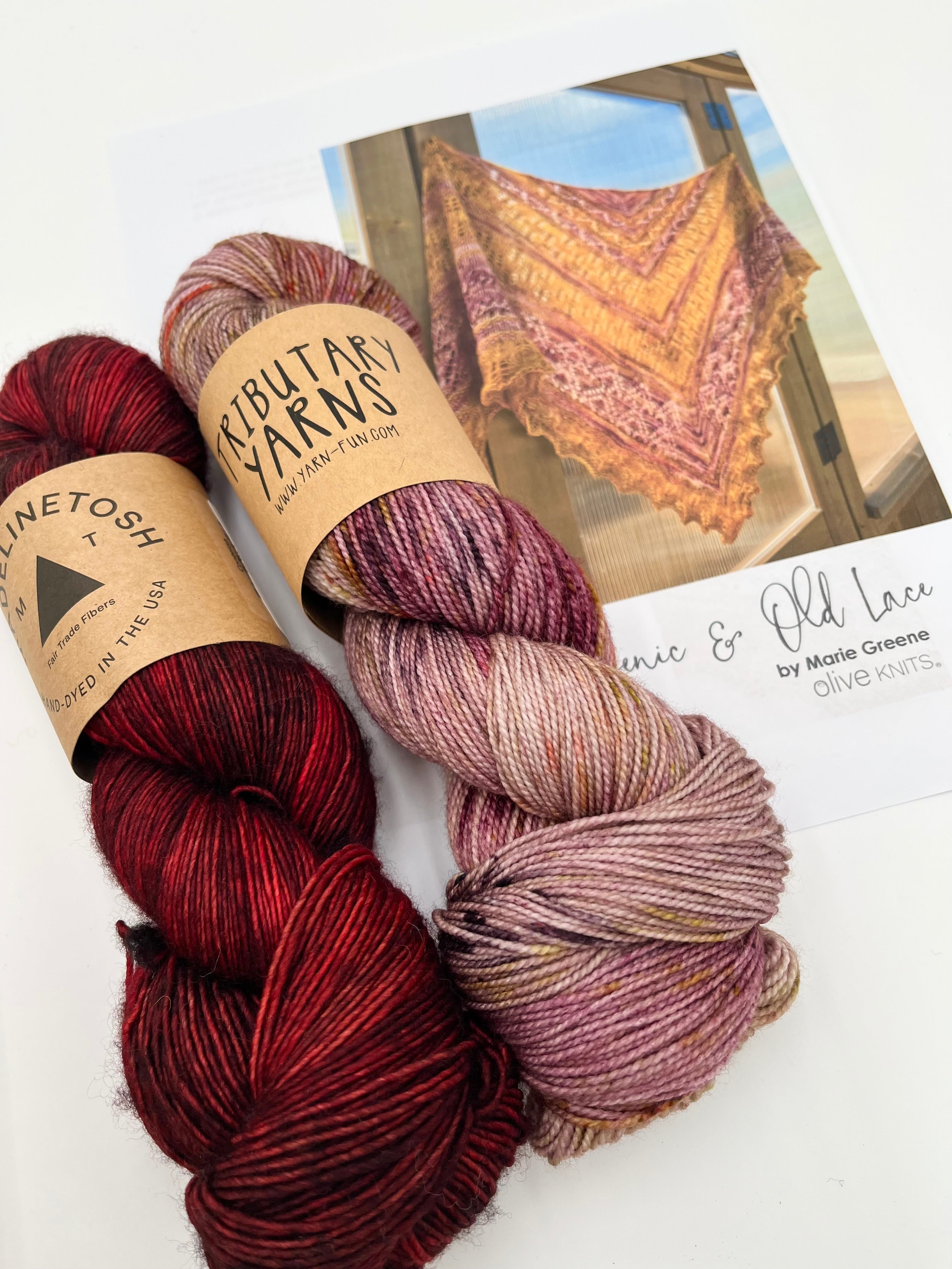 Arsenic and Old Lace Shawl bundle