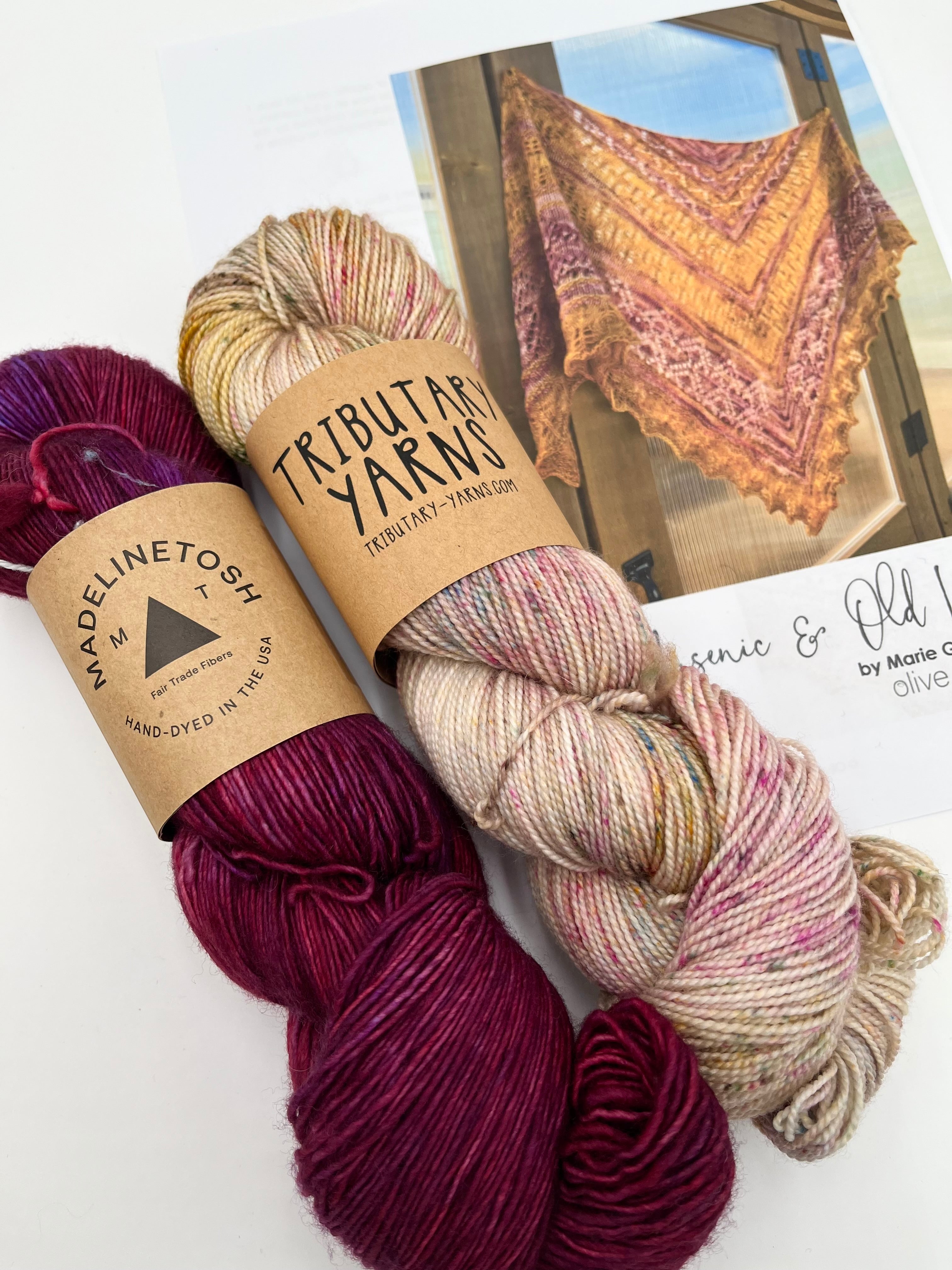 Arsenic and Old Lace Shawl bundle