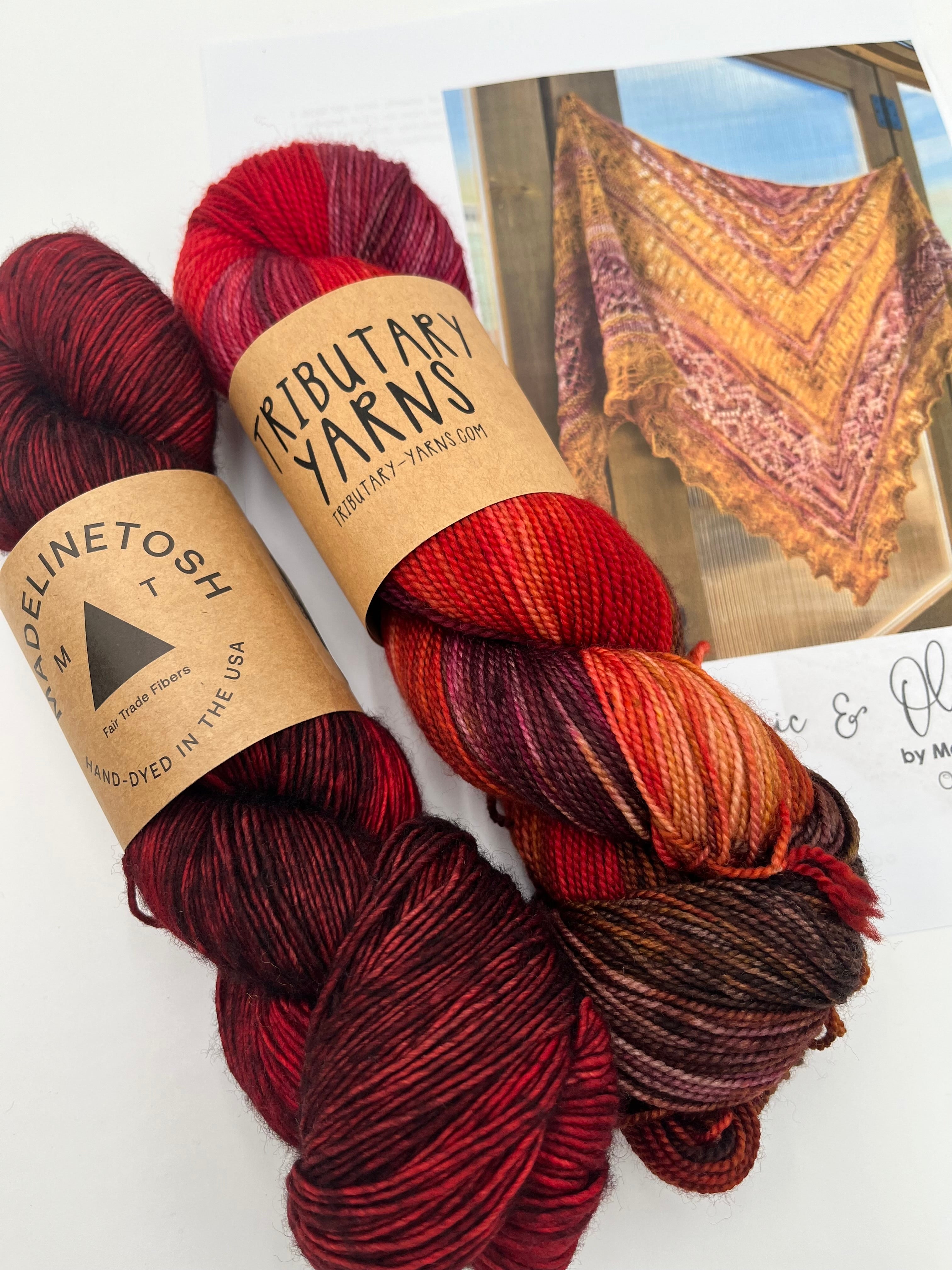 Arsenic and Old Lace Shawl bundle