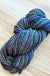 Targhee, Bamboo, Silk / Purple & green 136