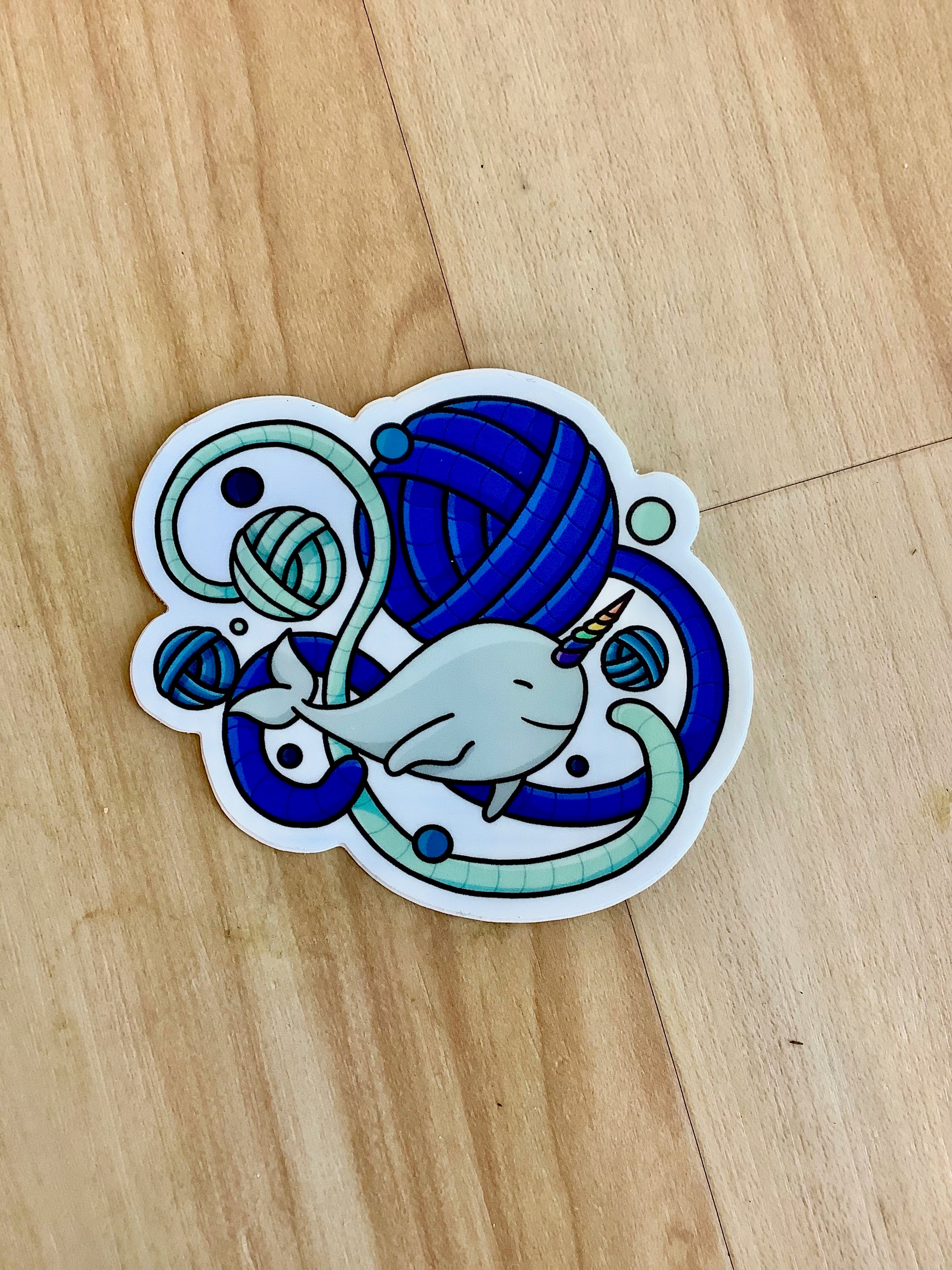 Animal Yarn Stickers