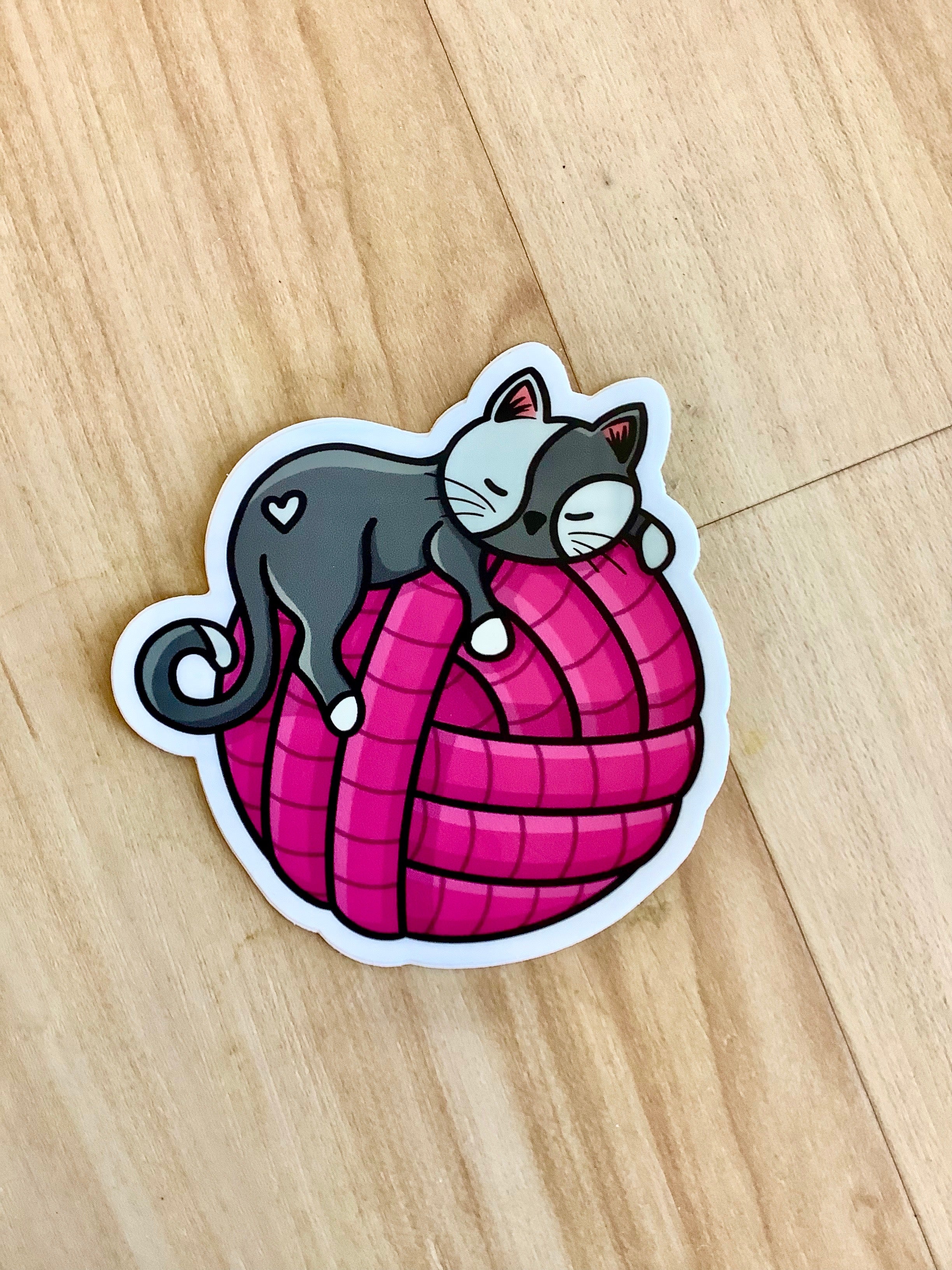 Animal Yarn Stickers