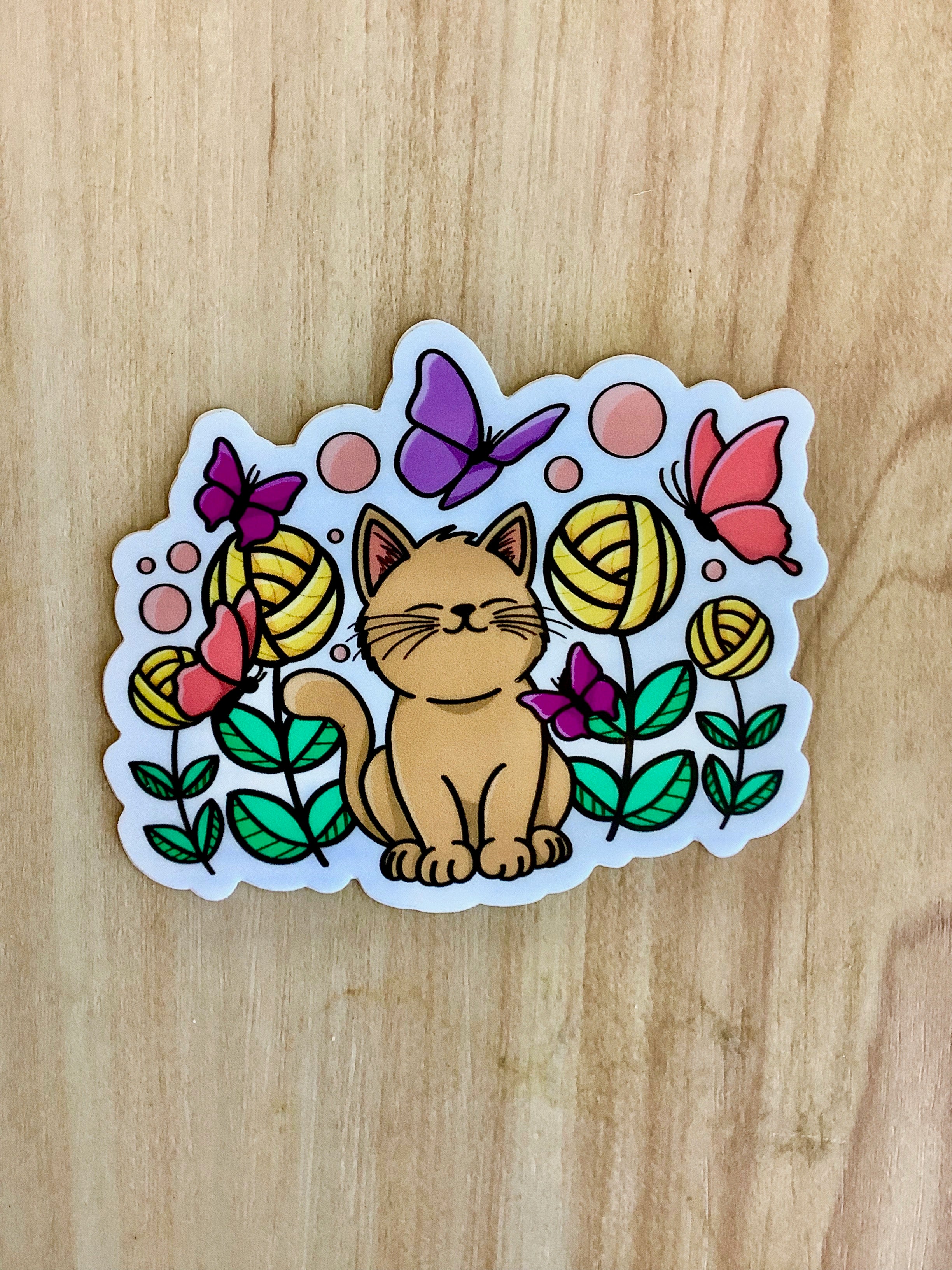Animal Yarn Stickers
