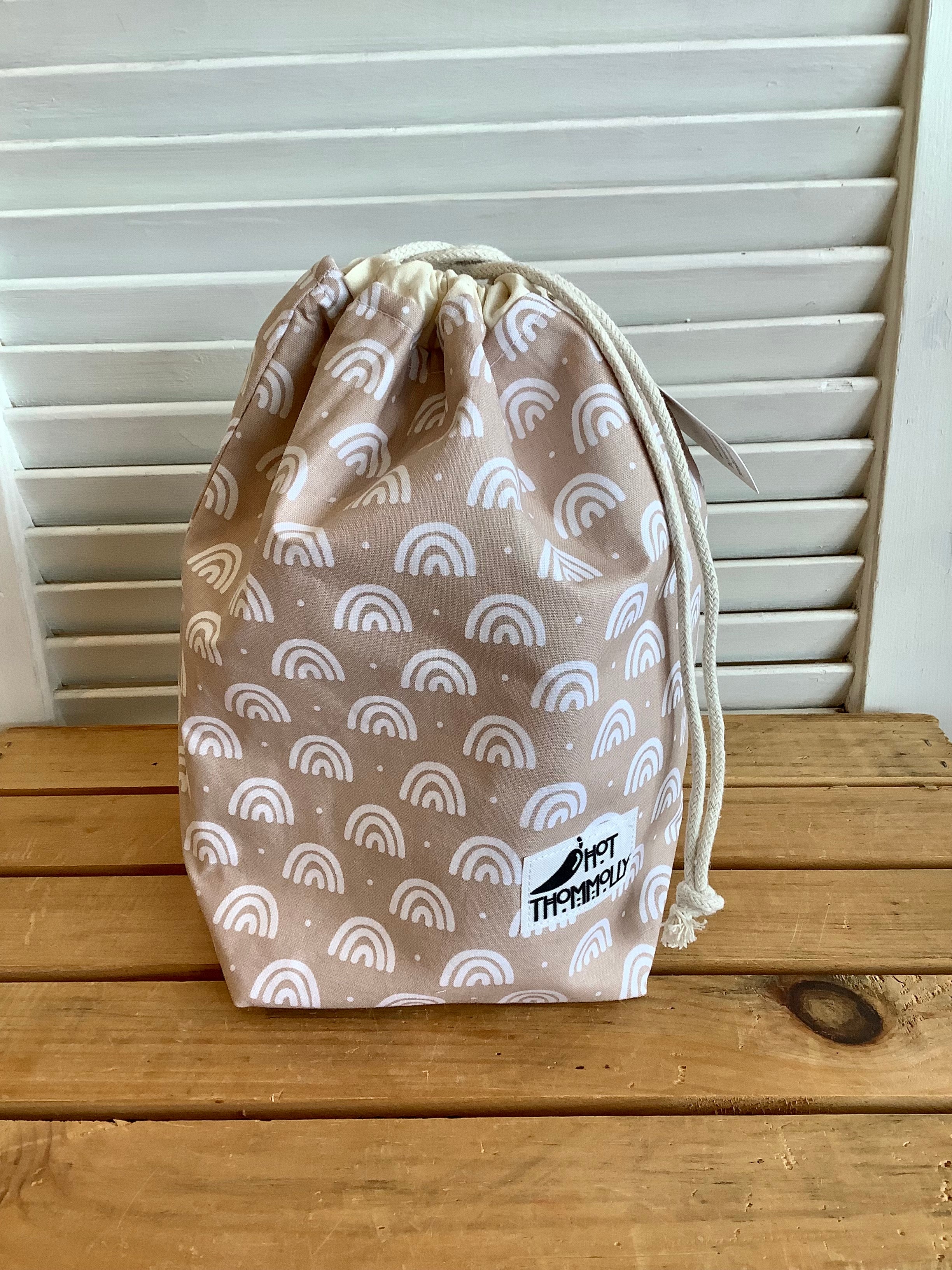 Drawstring Bags by Hot Thommolly