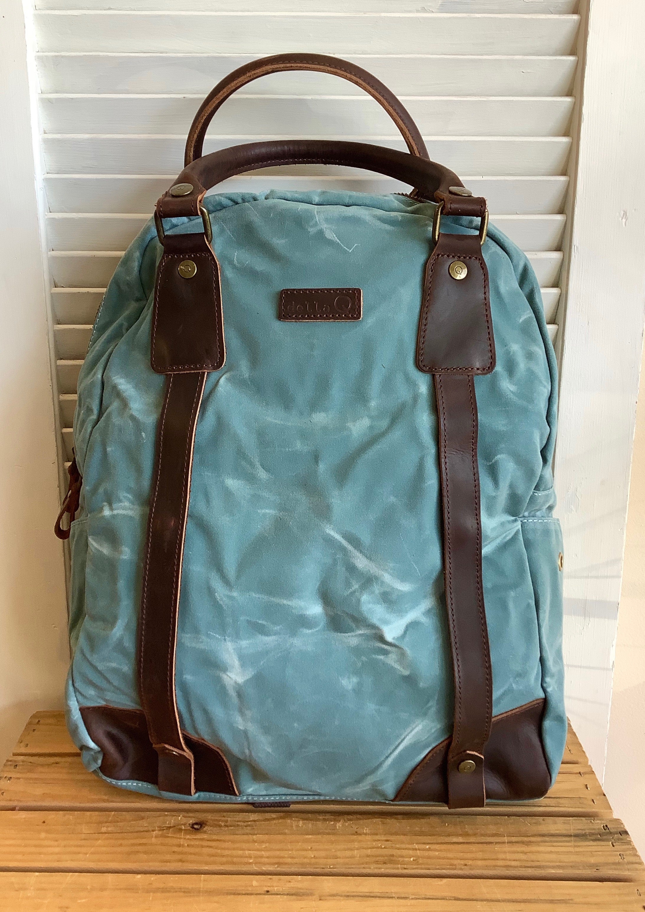 Della Q Maker's Canvas Backpack
