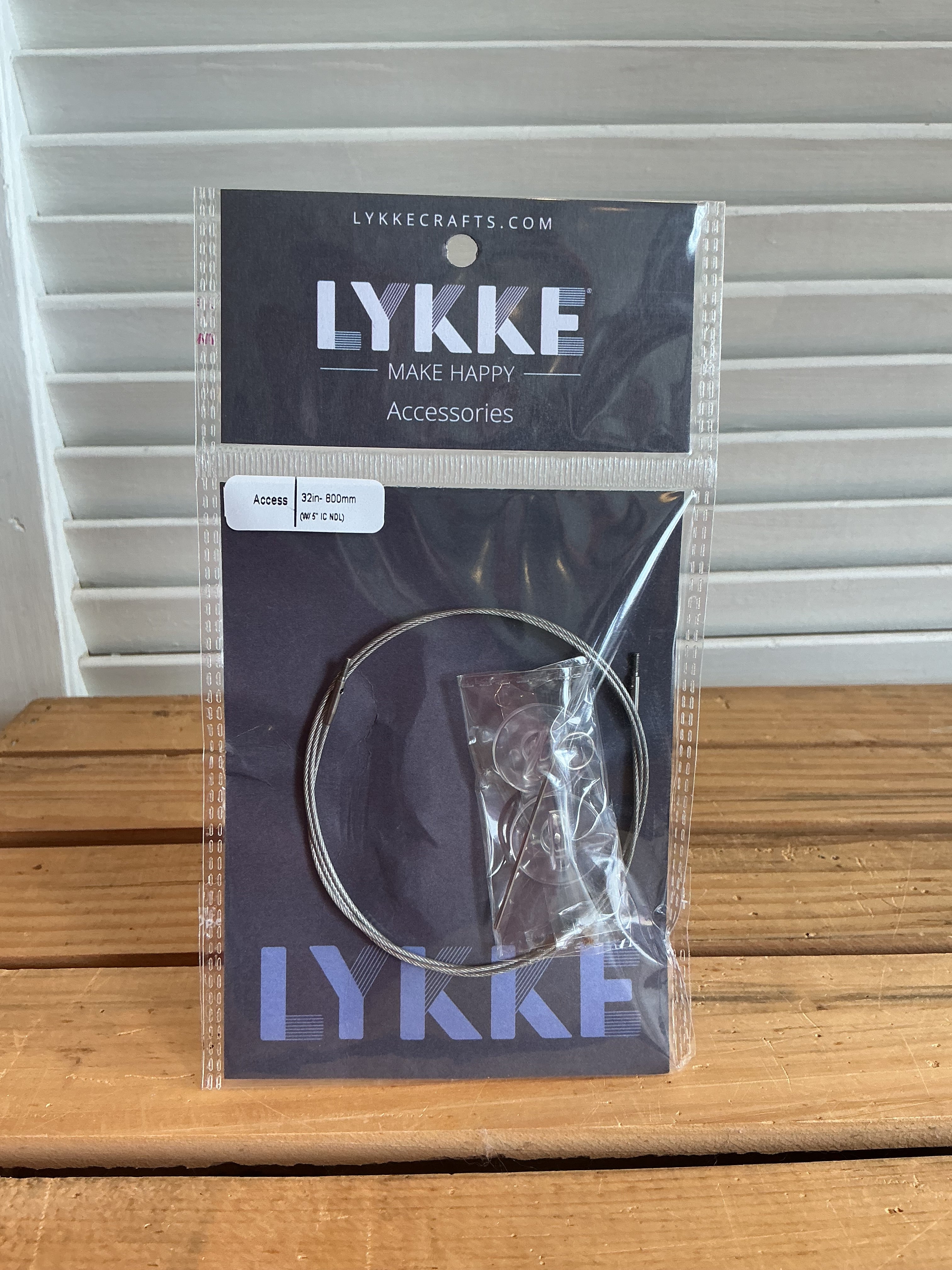 Lykke Interchangeable 32" Cord for 5" Mini Tips
