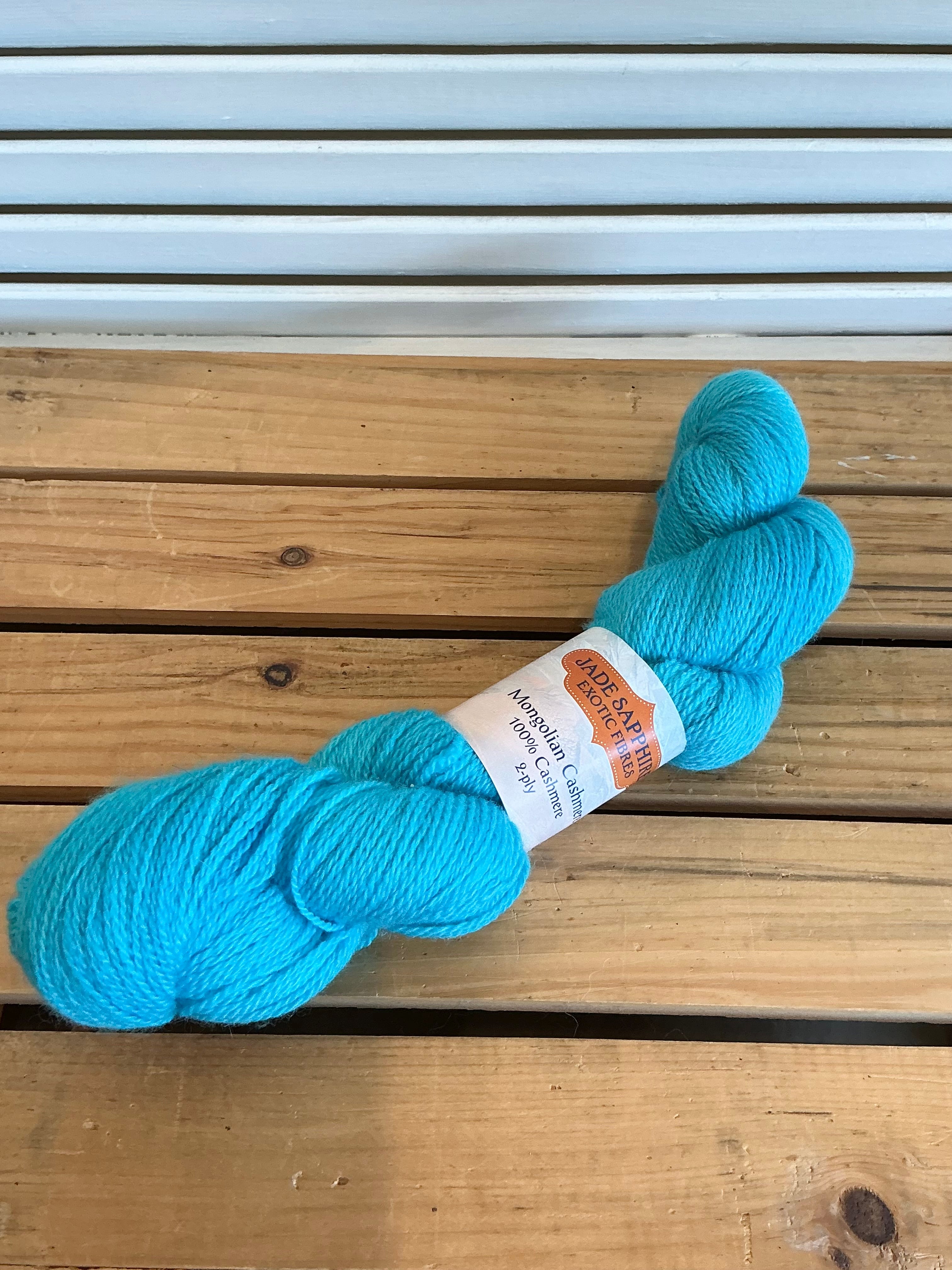 Jade Sapphire Mongolian Cashmere Color: Curacao 126, No lot