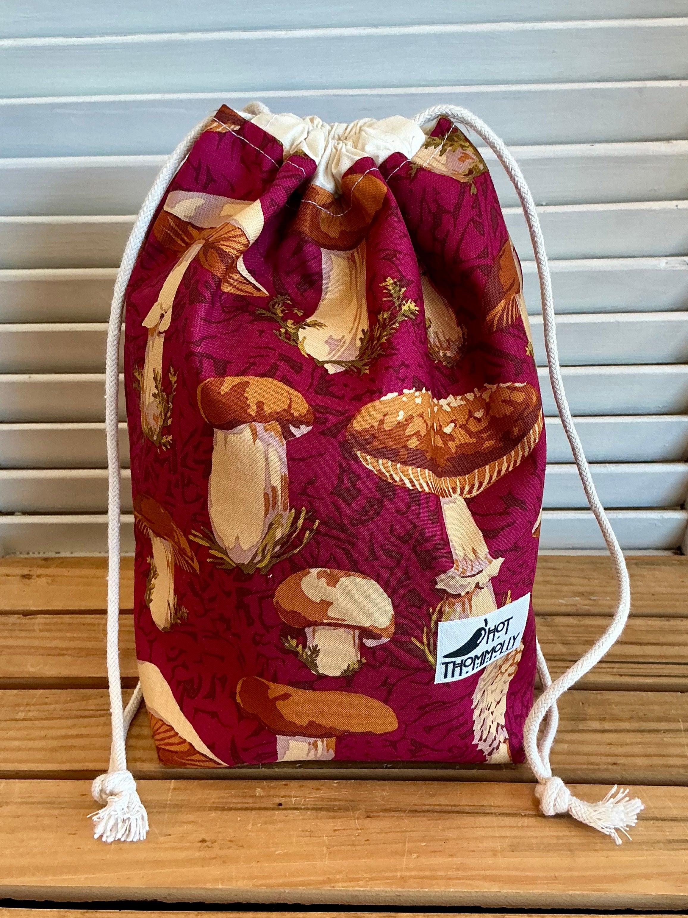 Drawstring Bags by Hot Thommolly