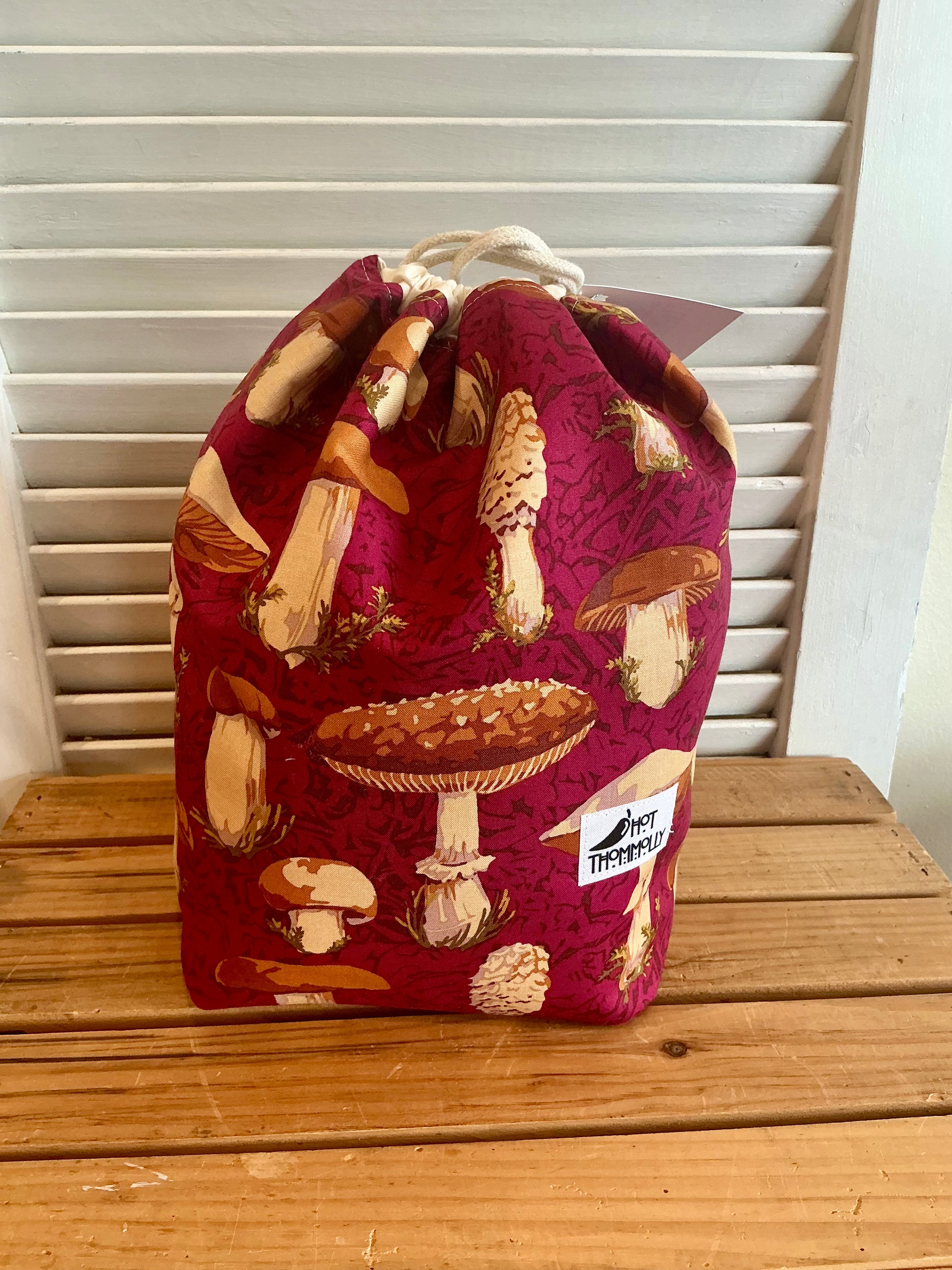 Drawstring Bags by Hot Thommolly