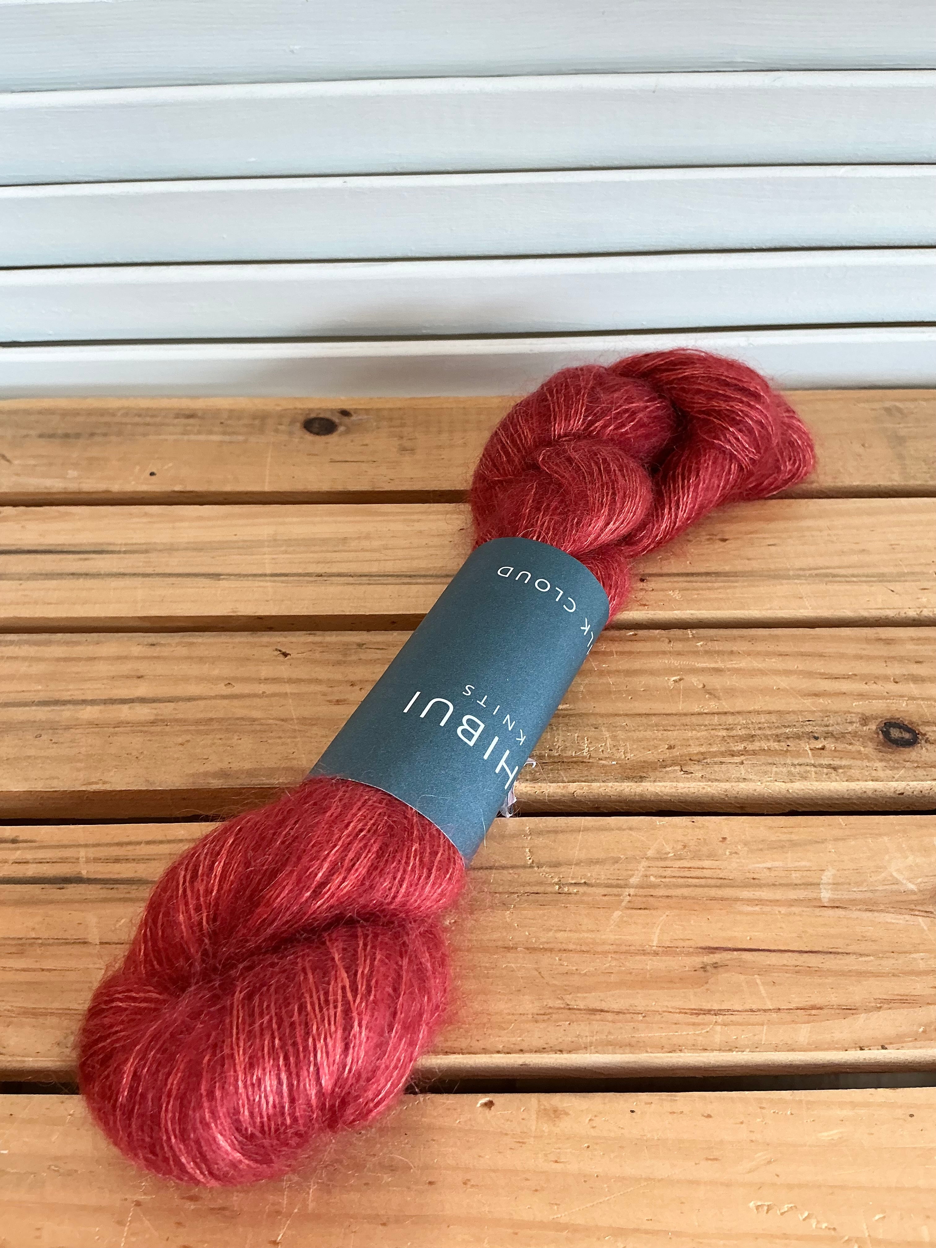 Shibui Knits Silk Cloud Color: Brick Lot: 1276