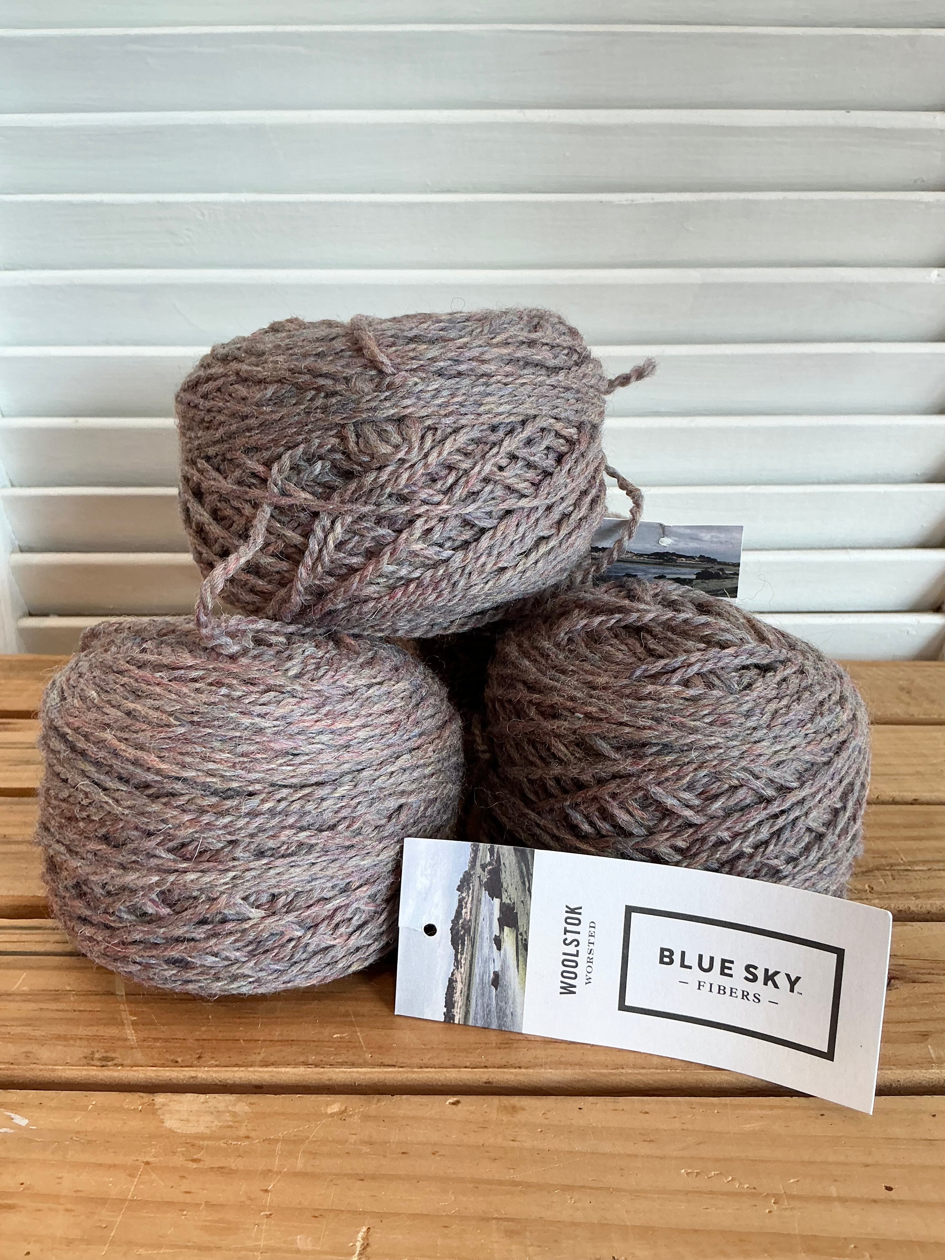 Bluesky Fibers Woolstok Worsted Color: 1322 Northern Lights Lot: 298698