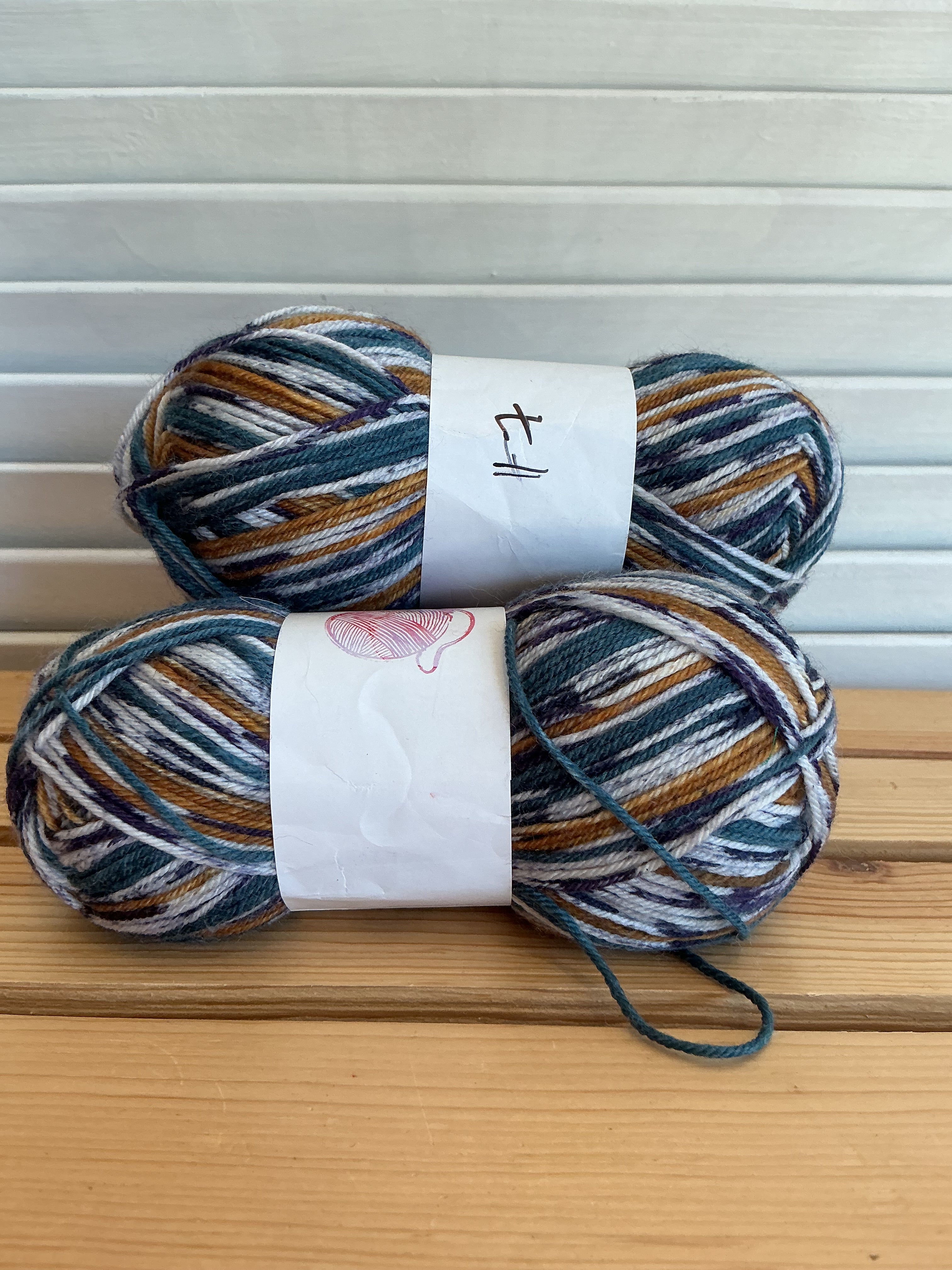 Re-Labelled Sock Yarn Various Colorways